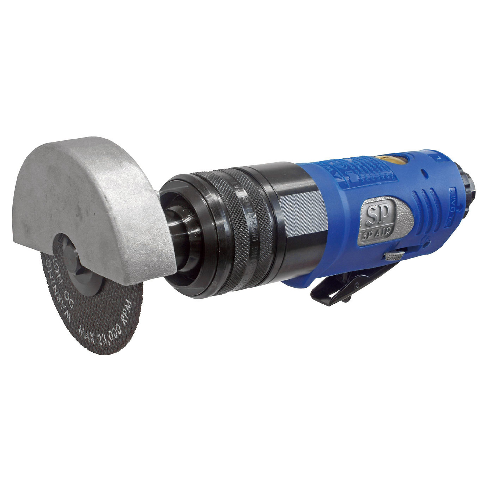 SP Air Reversible Flex Head Cut Off Tool - 12000 SPM, 0.5 HP, Ergonomic Design, Model# SP-7231R