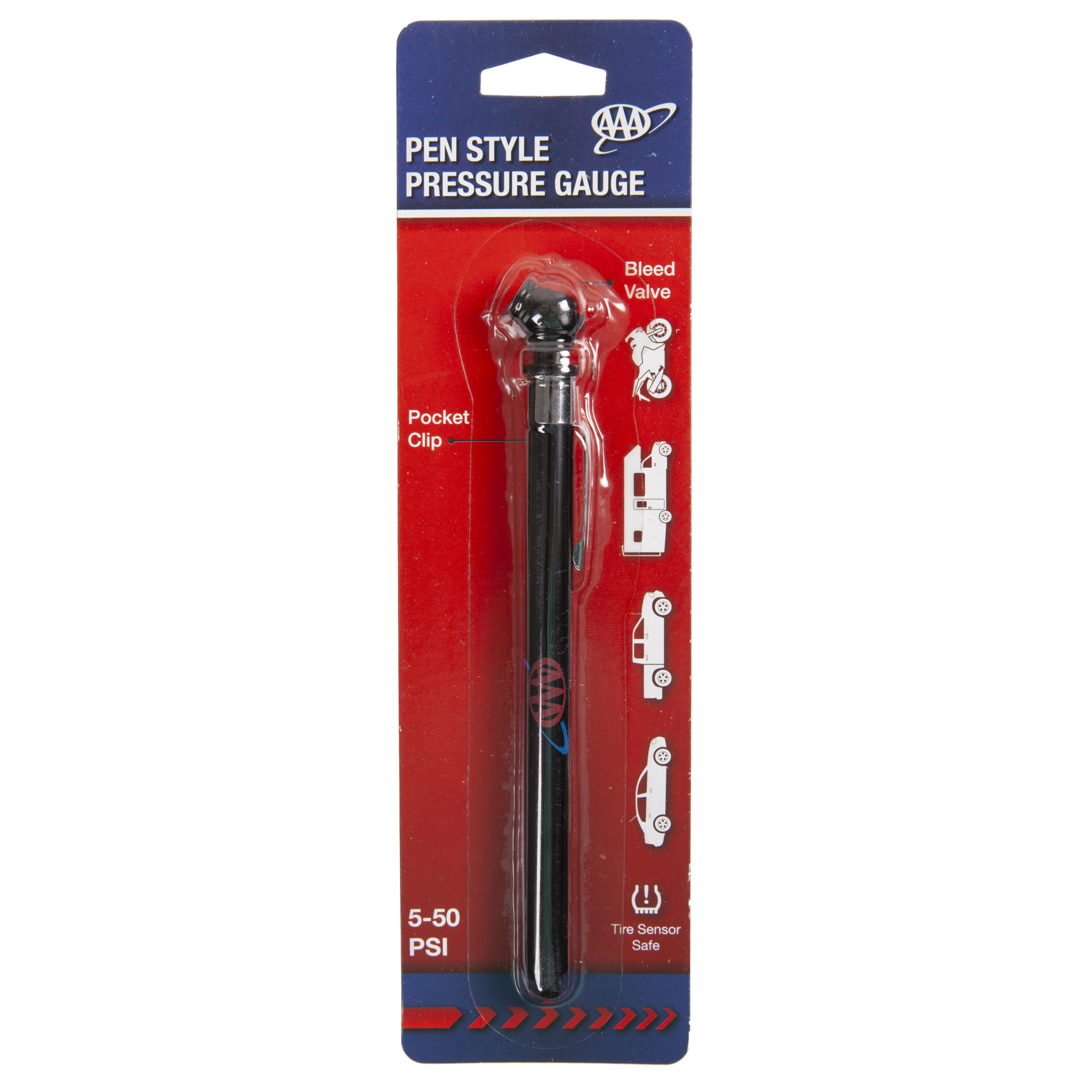 Lifeline AAA, AAA Pen Style Tire Gauge, Model 4356AAA Northern Tool