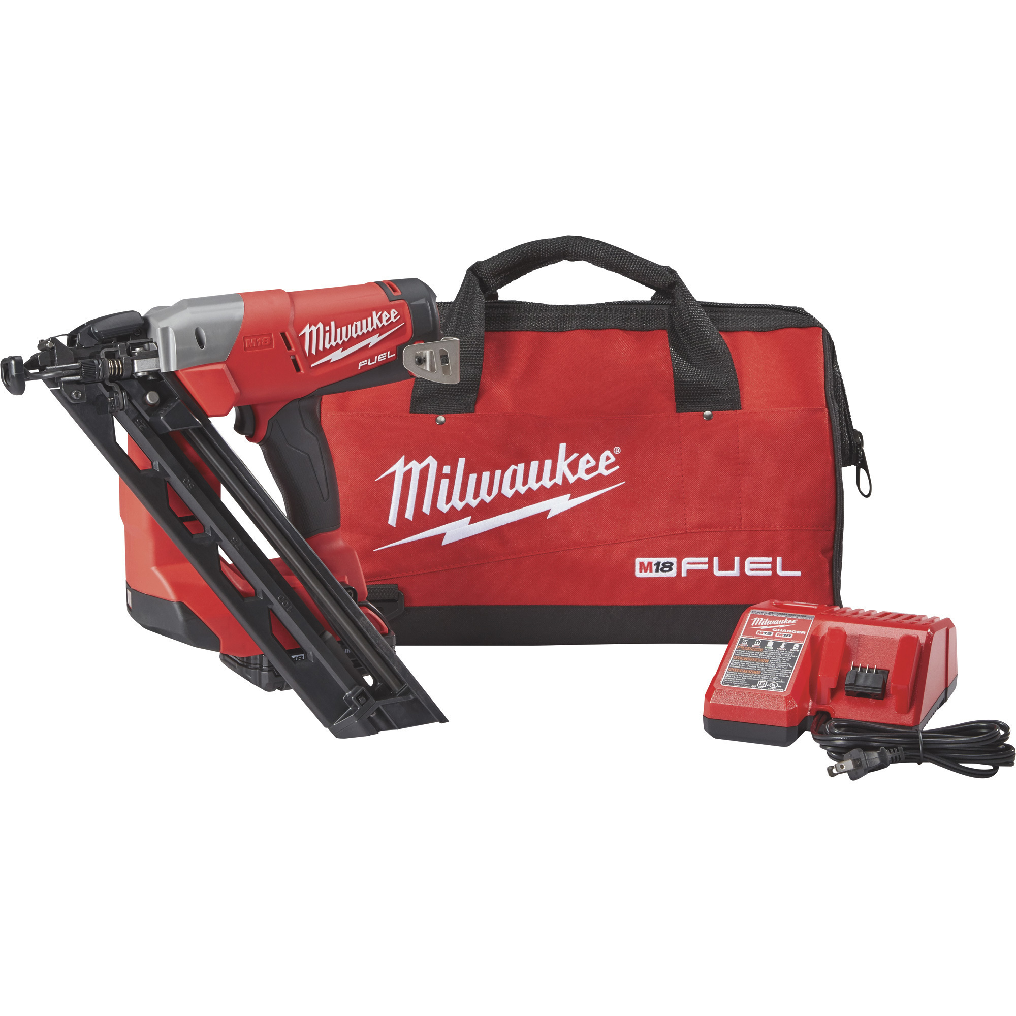 Milwaukee M18 FUEL Cordless Li Ion 15 Gauge Finish Nailer One Battery Model 2743 21CT Northern Tool