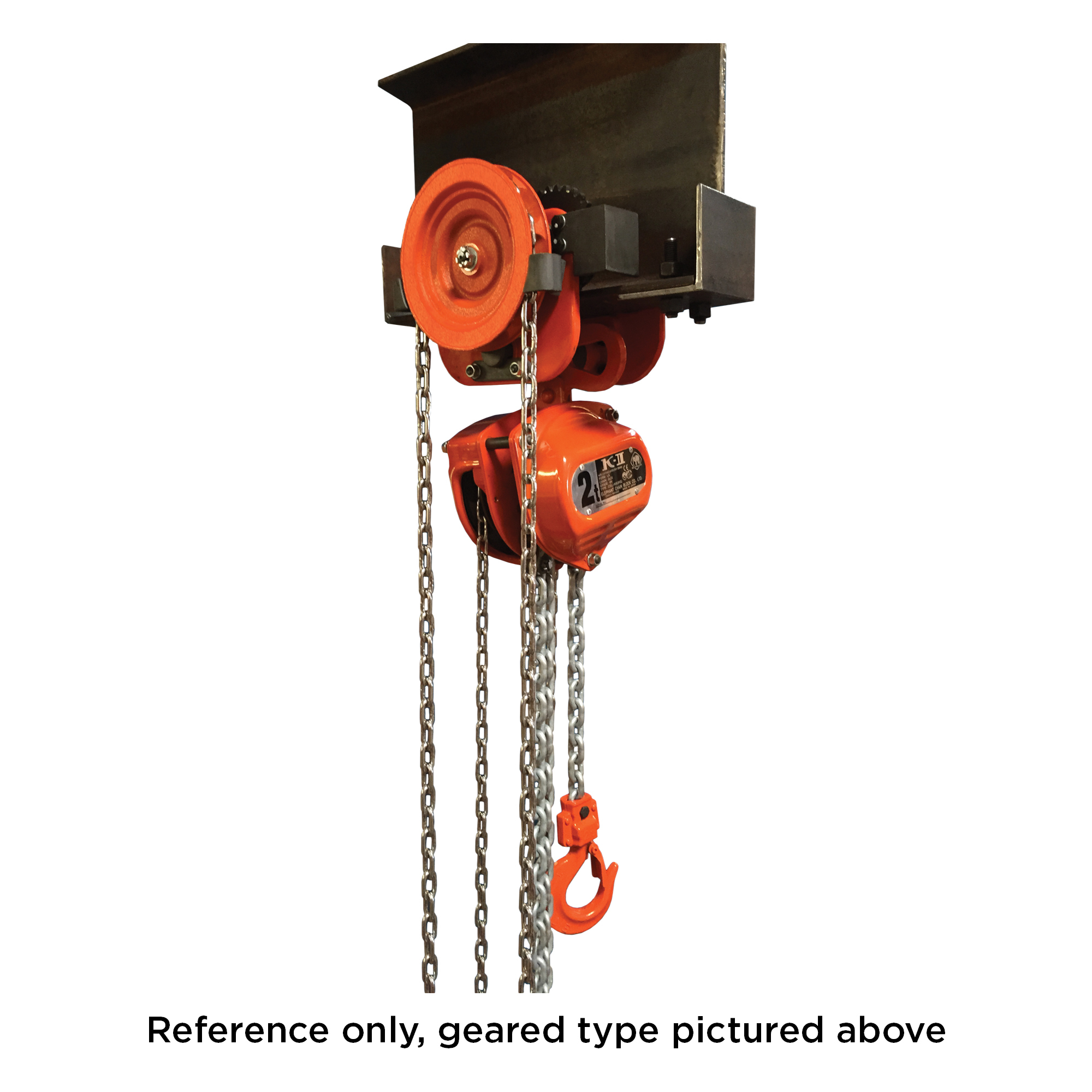 ElephantLifting, Integral chain hoist with push trolley, Power Source ...
