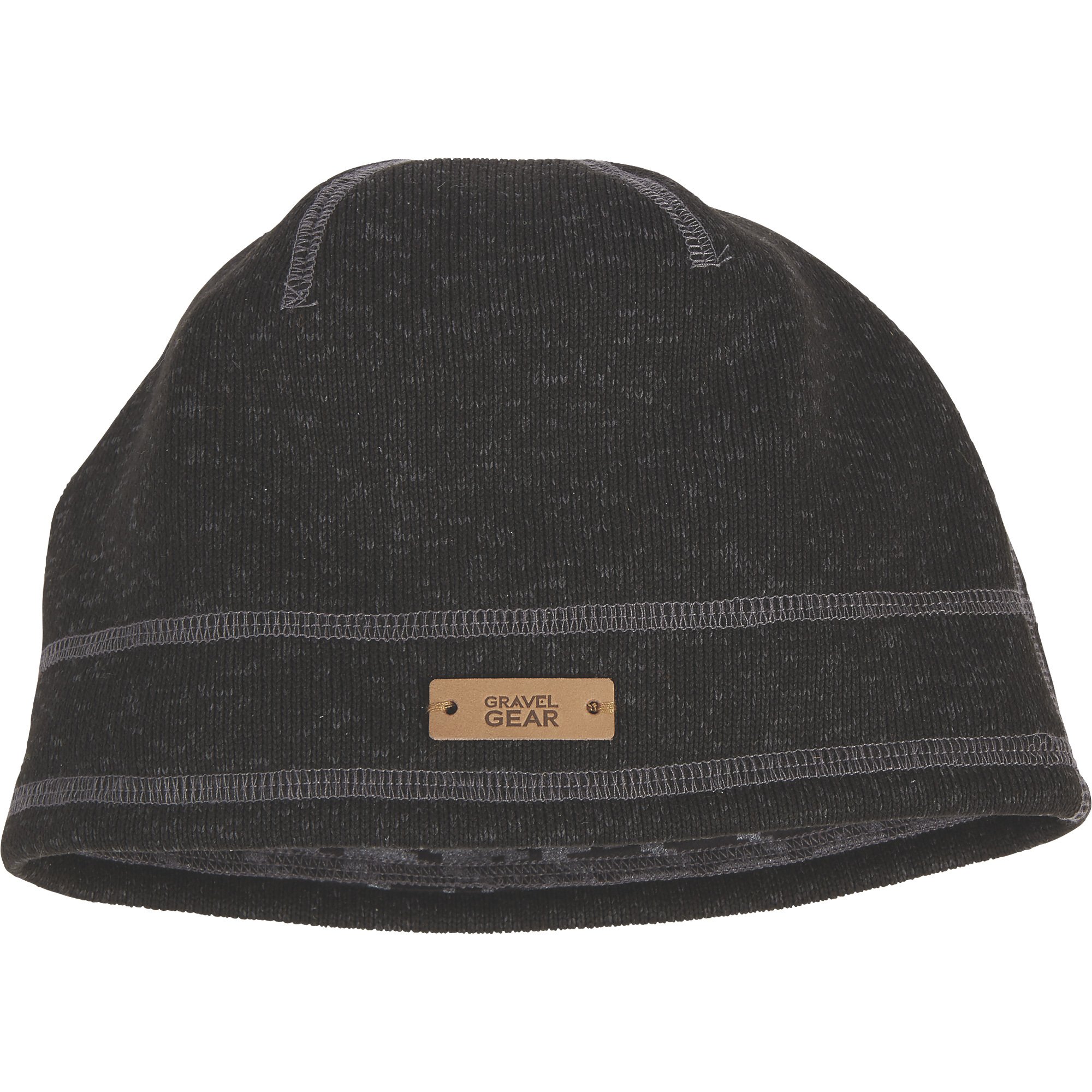 Gravel Gear Men's Beanie with Infrared Heat Retention — Black, One Size Fits Most