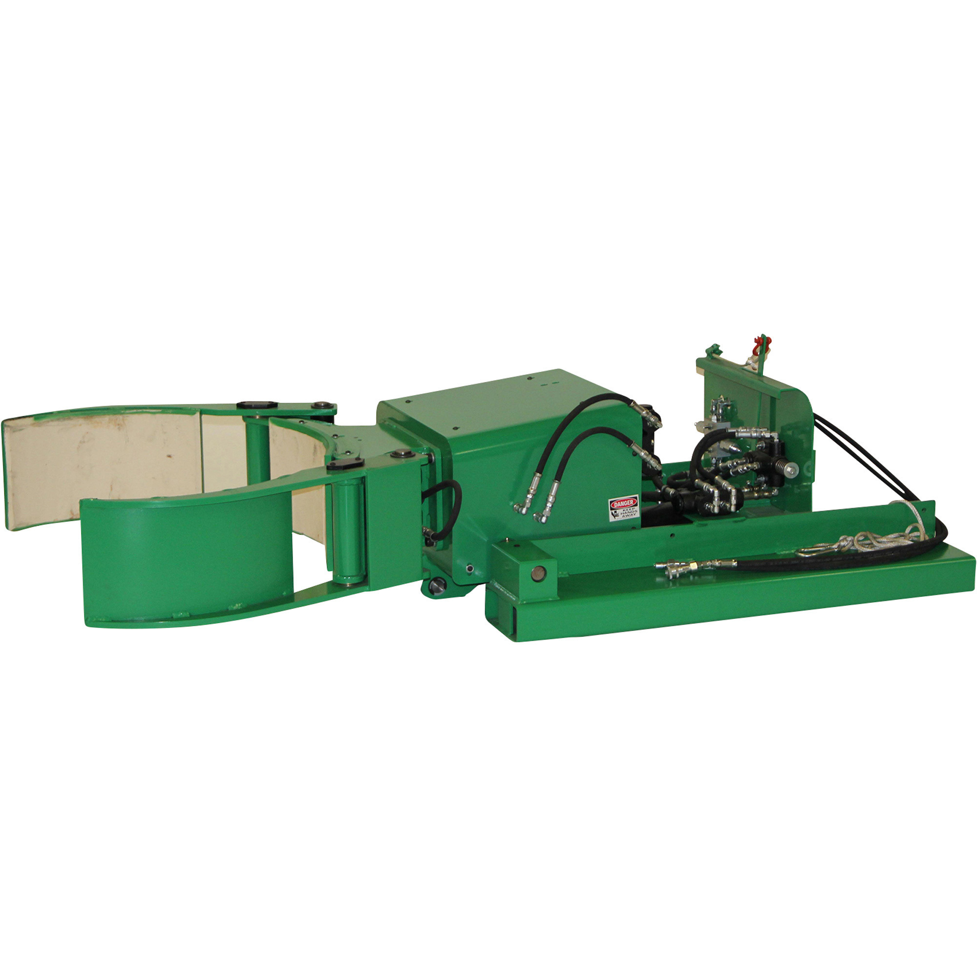 Valley Craft Drum Clamp and Tilt Powered Forklift Attachment, Versa Grip, Forklift-Powered Clamp/120° Forward Tilt,  2000-Lb. Capacity, Model# F89700