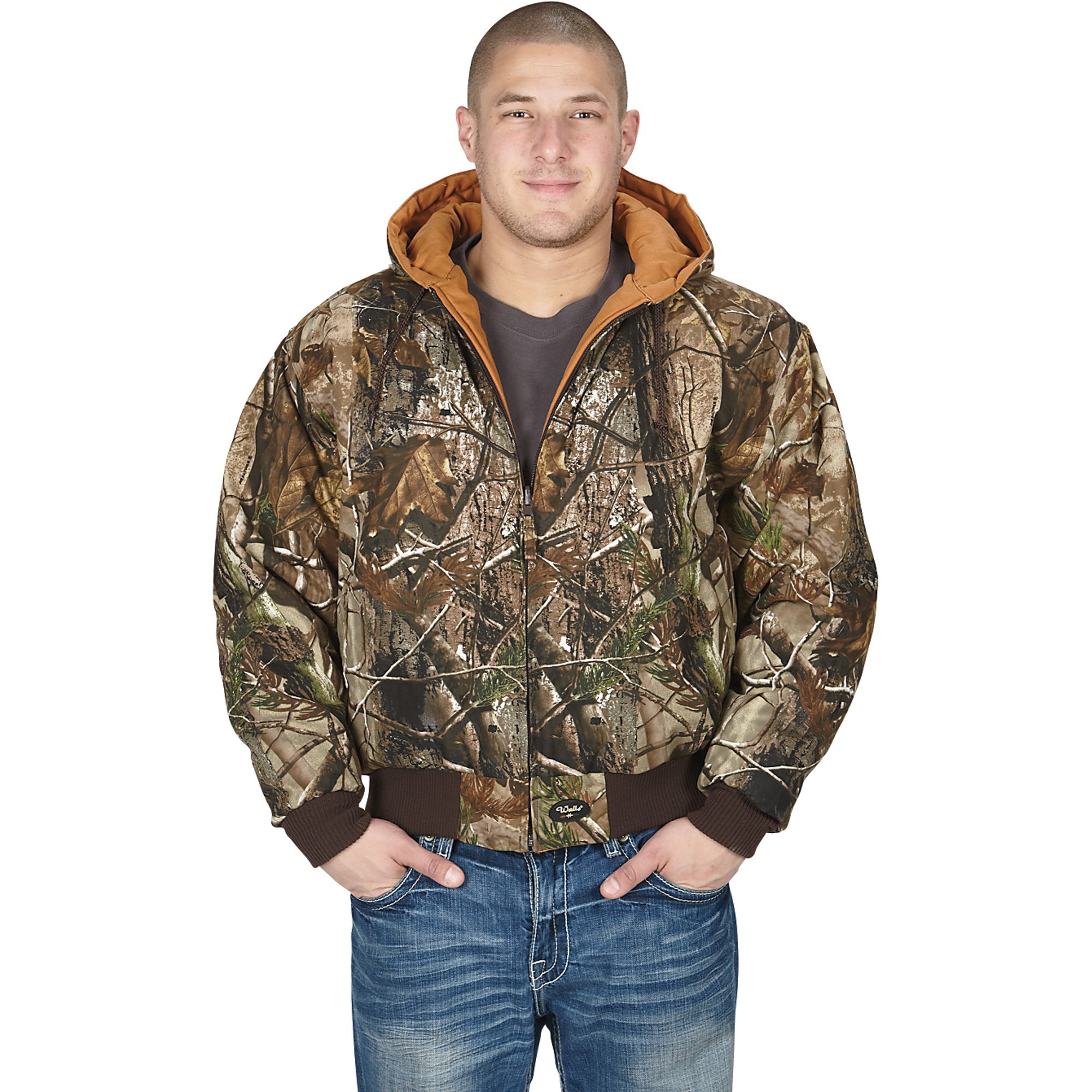 Walls Reversible Realtree AP Camo/Brown Insulated Jacket — Large