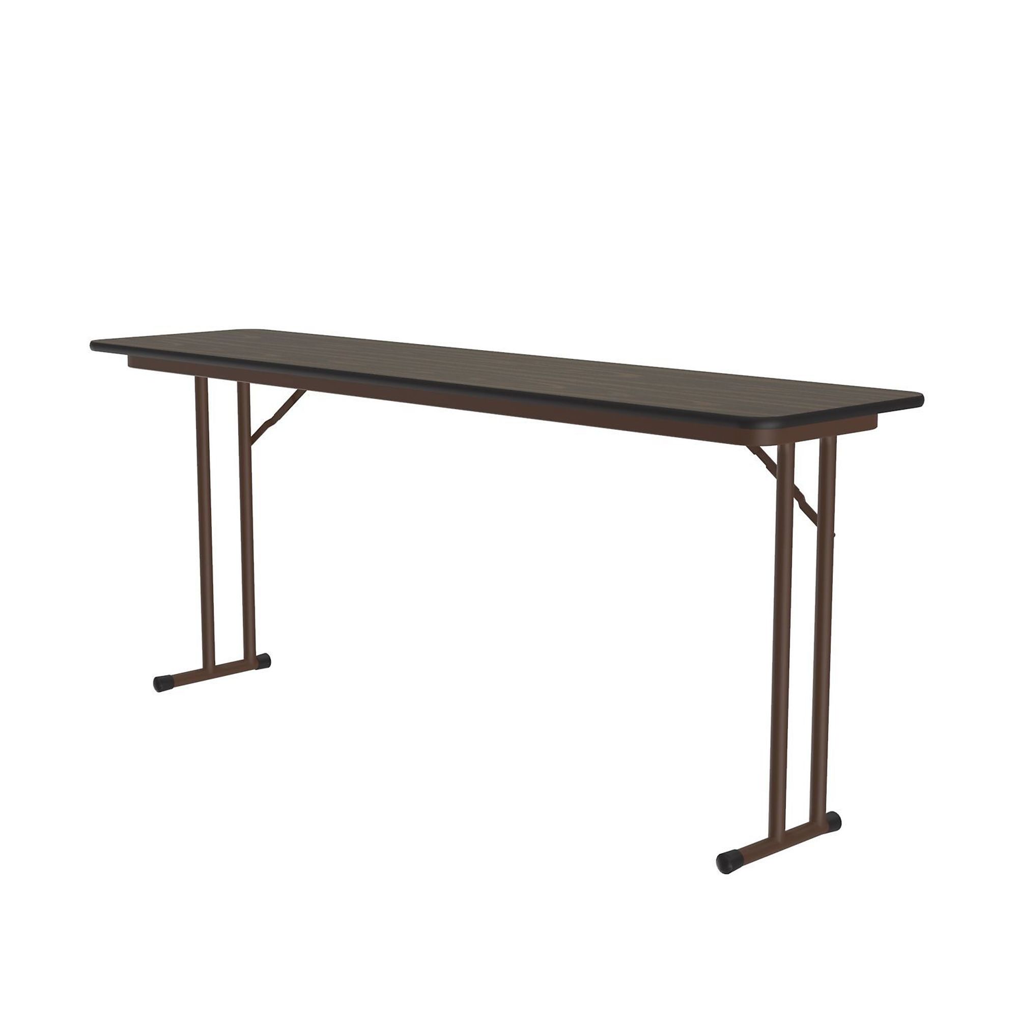 Correll, TFL Seminar Table, Walnut, 18x60, Height 29 in, Width 18 in, Length 60 in, Model# ST1860TF-01