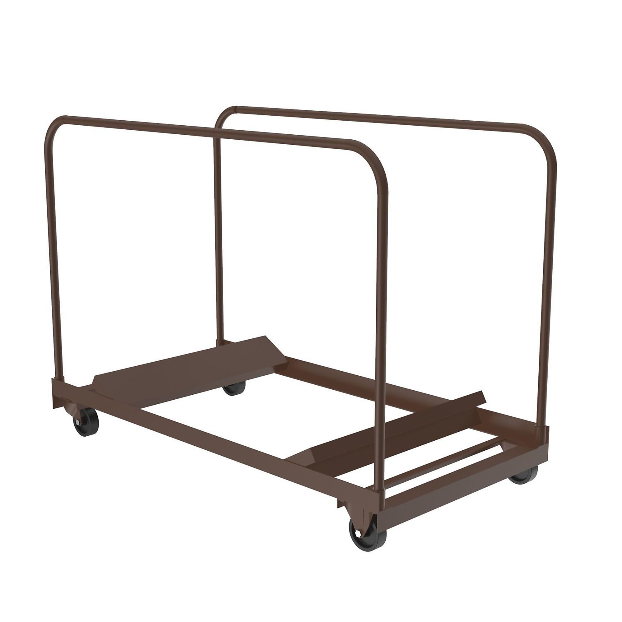 Correll, Truck for Rec or Round Tables, Holds up to 10, Capacity 10 lb, Frame Material Steel, Single, Pair, or Set Single, Model# T4896U-01