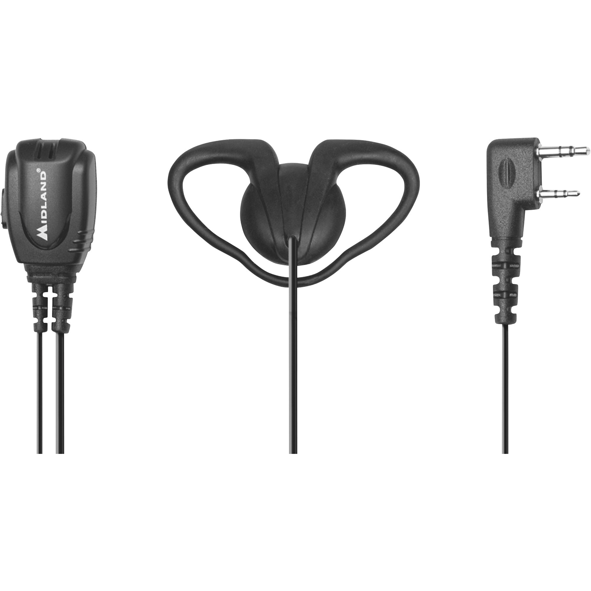 Midland BizTalk D-Ring Earpiece, Model# BA9