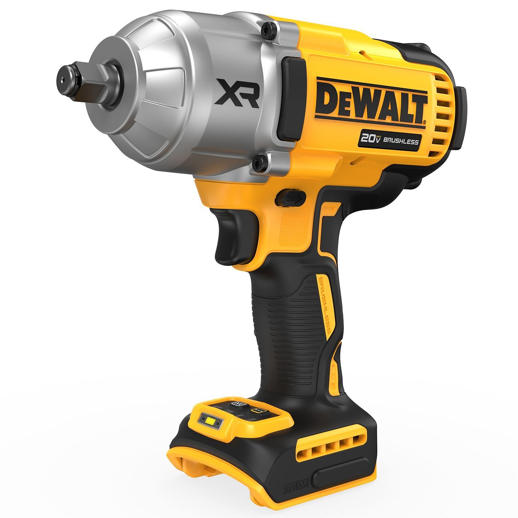 DEWALT, 20V MAX* XR 1/2in. High Torque Impact Wrench, Drive Size 1/2 in ...