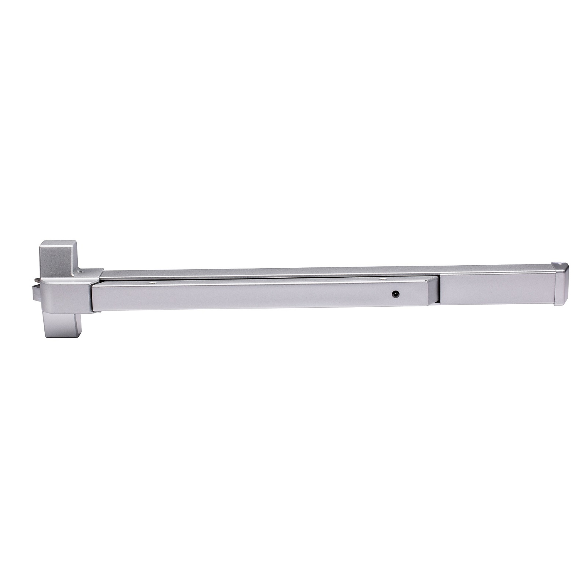 Global Door Controls, Grade 2 EDTBAR Series 36 in. Fire Rated Surface Vertical Rod Exit Device in Stainless Steel, #TH1100EDSVBARFS