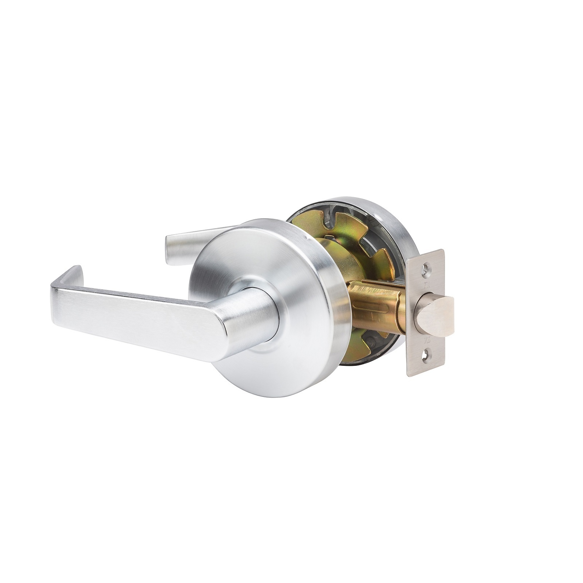 Trans Atlantic LSV Saturn Standard Duty Commercial Cylindrical Passage Door Handle — Brushed Chrome, ADA Compliant, Model# DL-LSV10-US26D