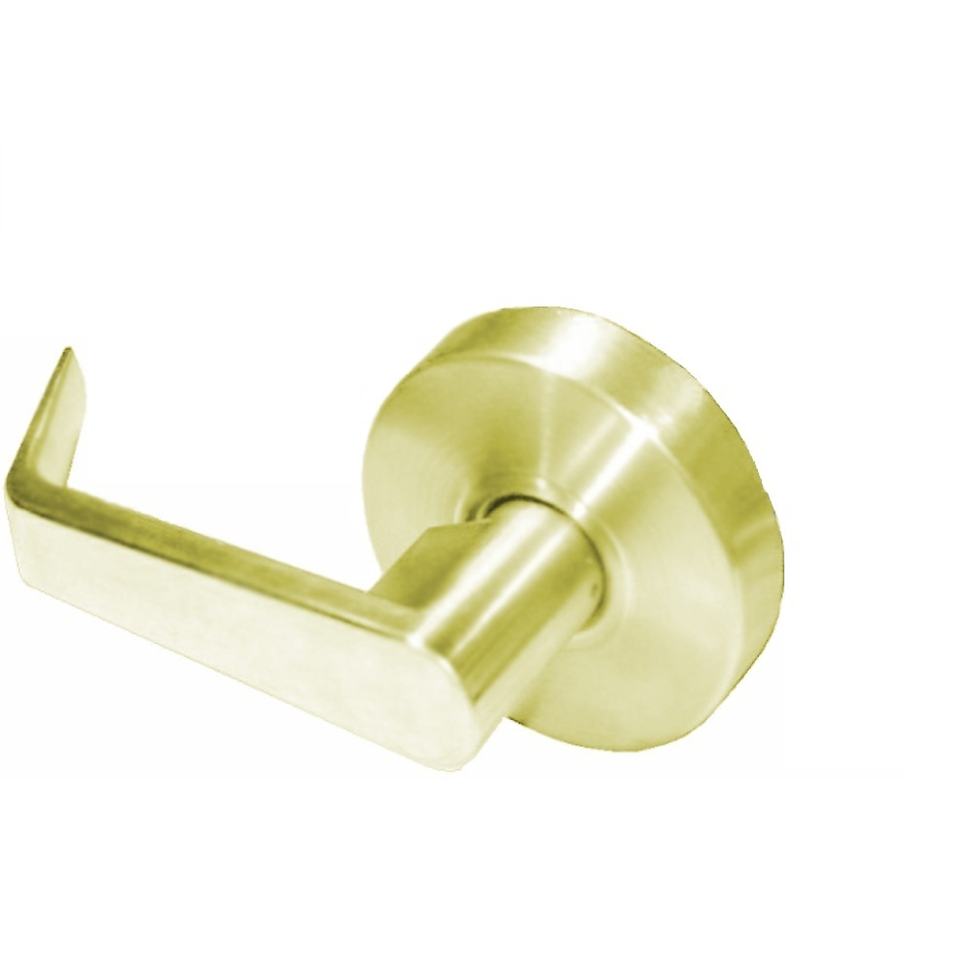 Satcher Dummy Door Knob with Knurled Lever Handle