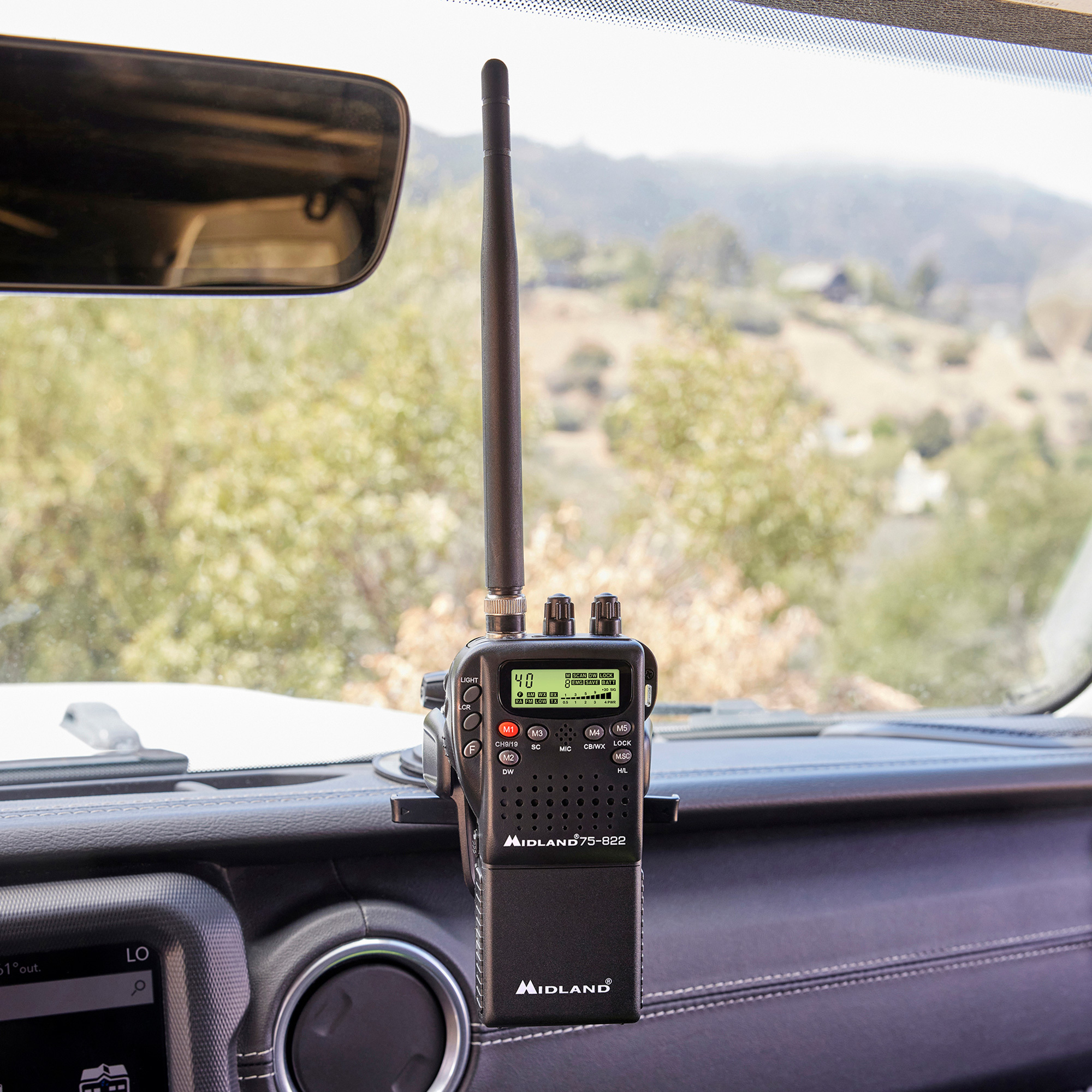 Radio CB portable 2 en 1 - 40 canaux