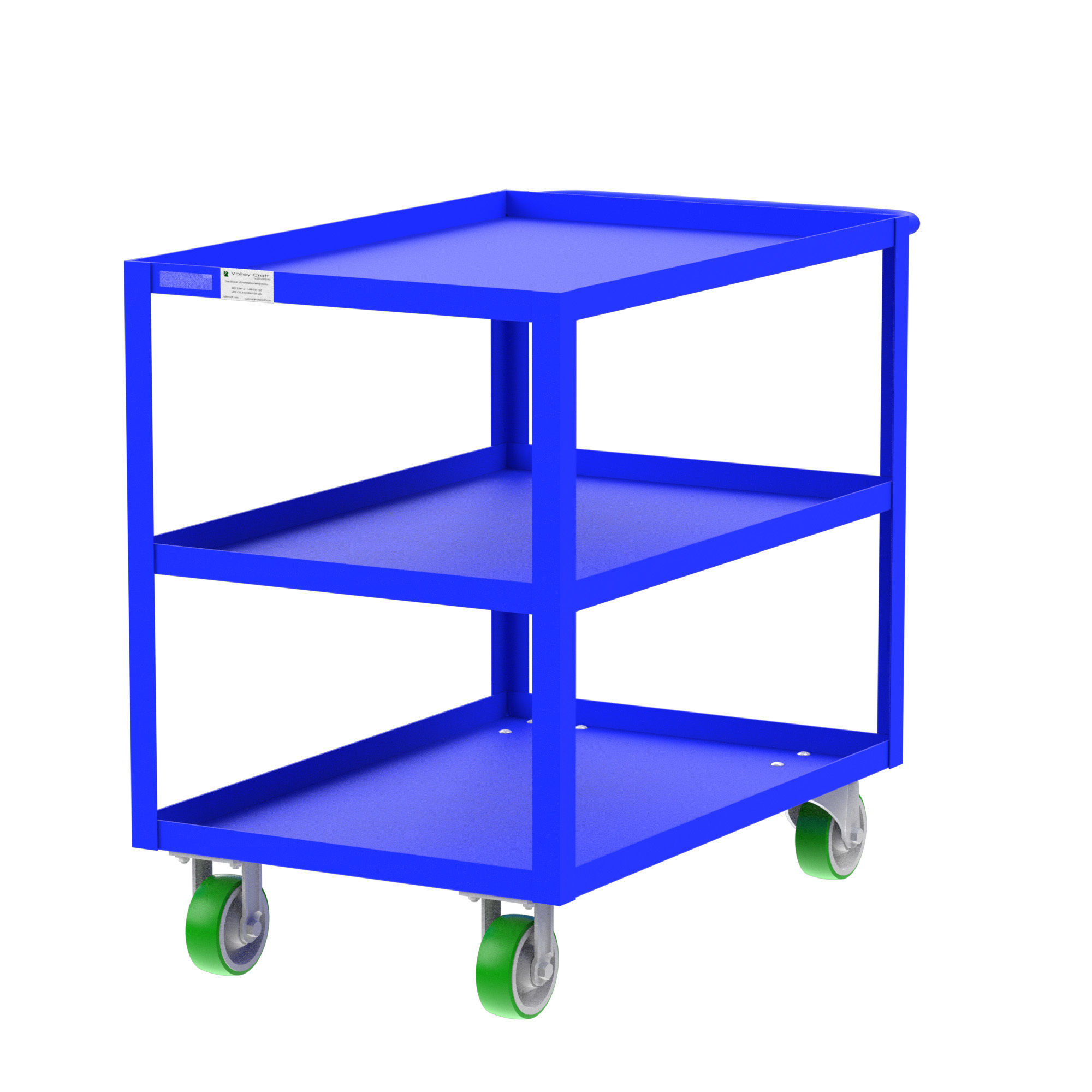 3-Shelf Utility Carts - Valley Craft