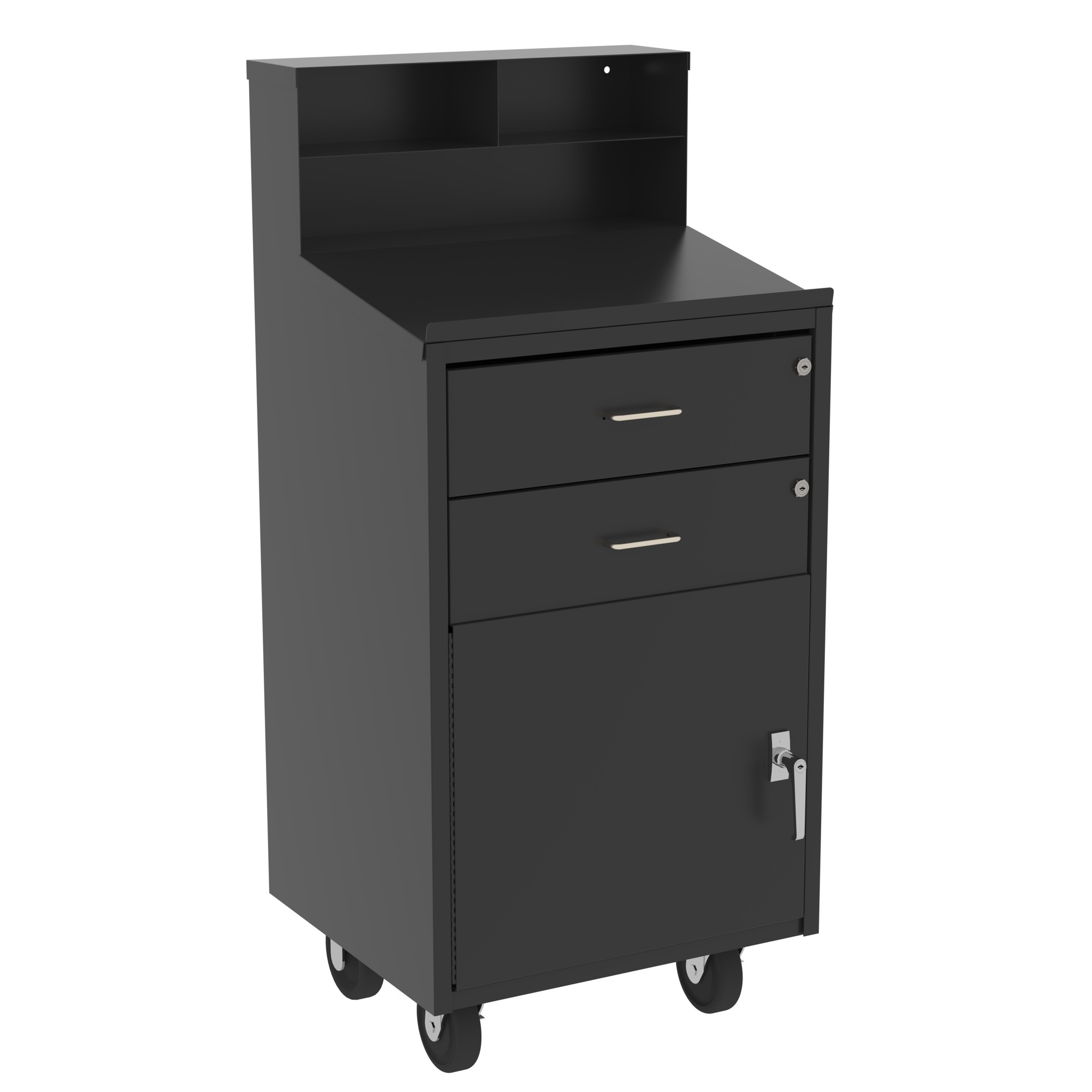 Valley Craft, Mobile Shop Desk, Width 23 in, Depth 20 in, Height 51 in, Model# F85829A8