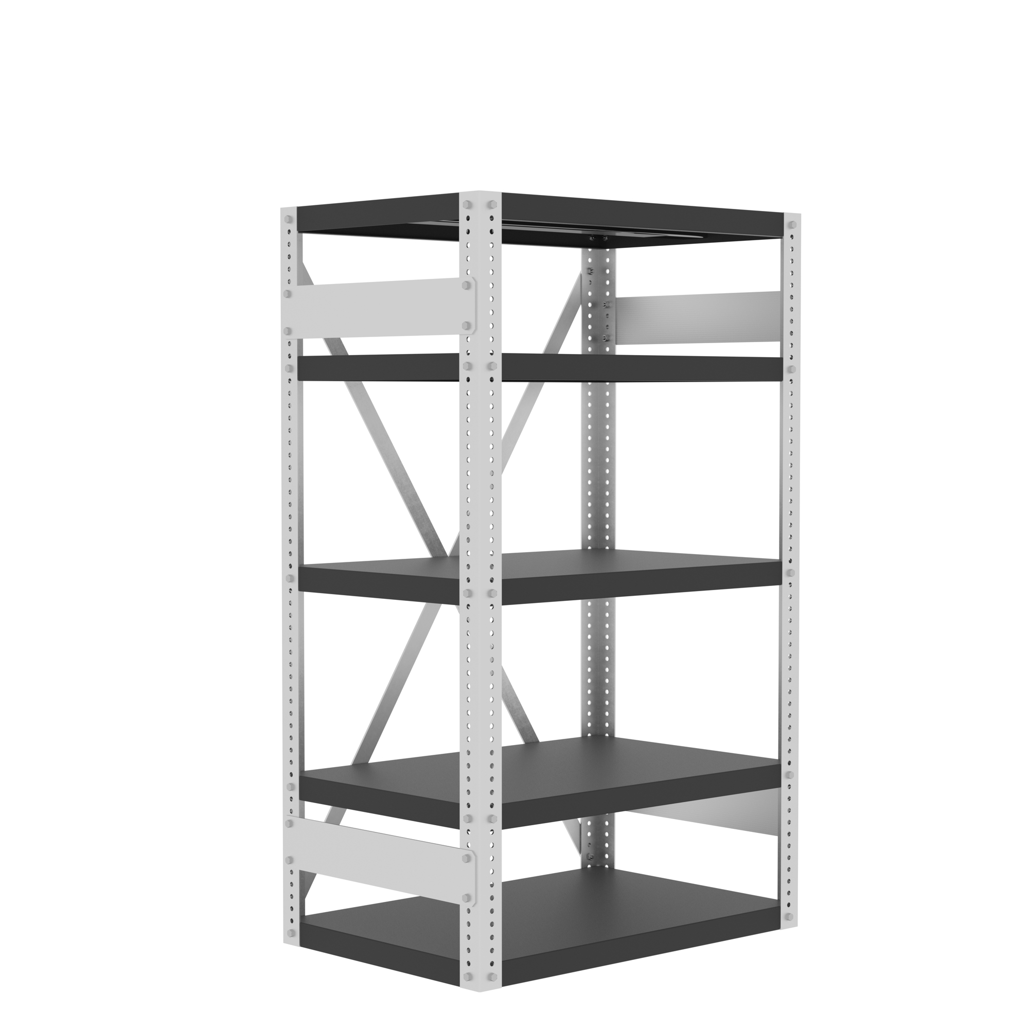 Valley Craft, Heavy Duty Shelving, Height 60 in, Width 36 in, Depth 24 in, Model# F82444A7
