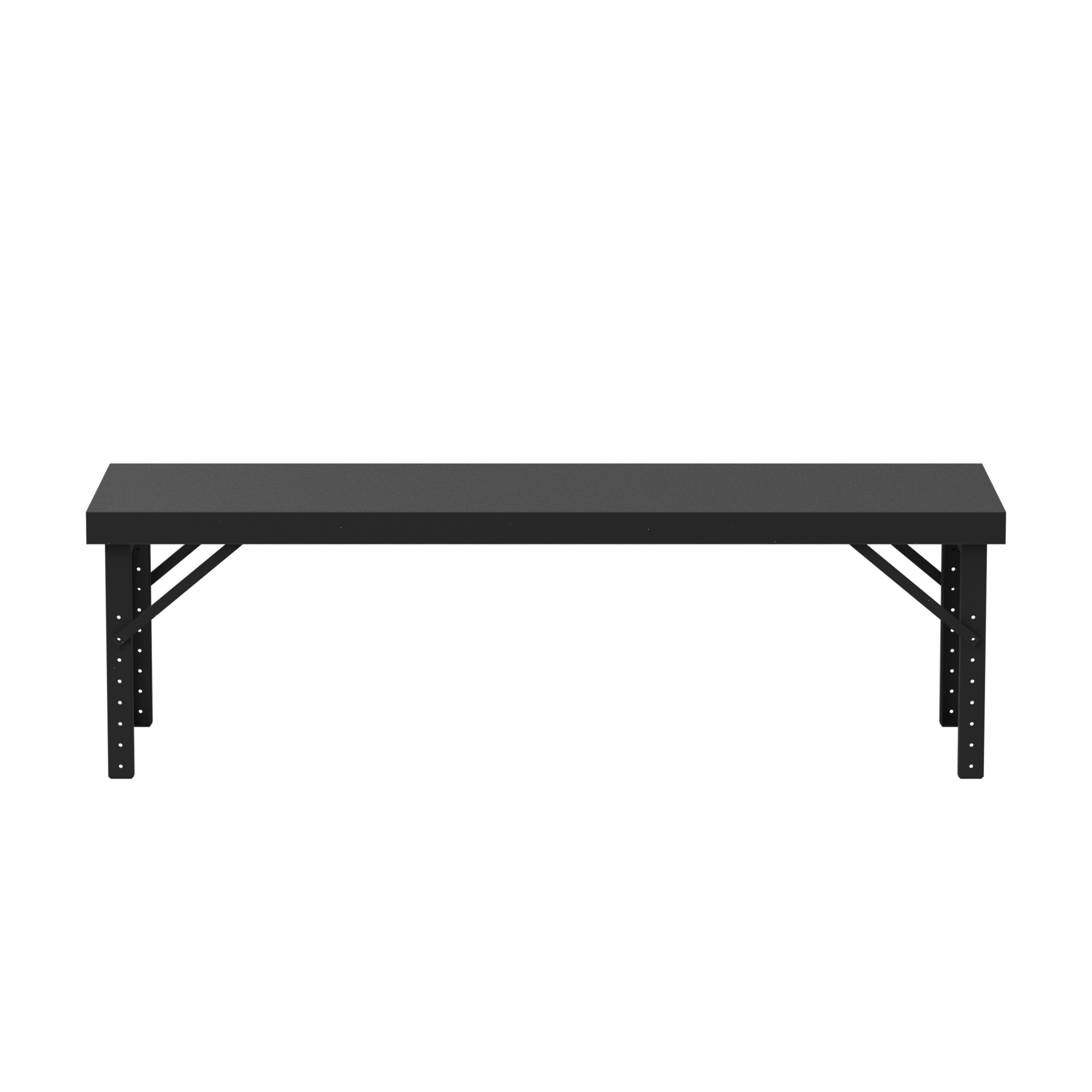 Valley Craft, Adjustable Height Work Table, Width 120 in