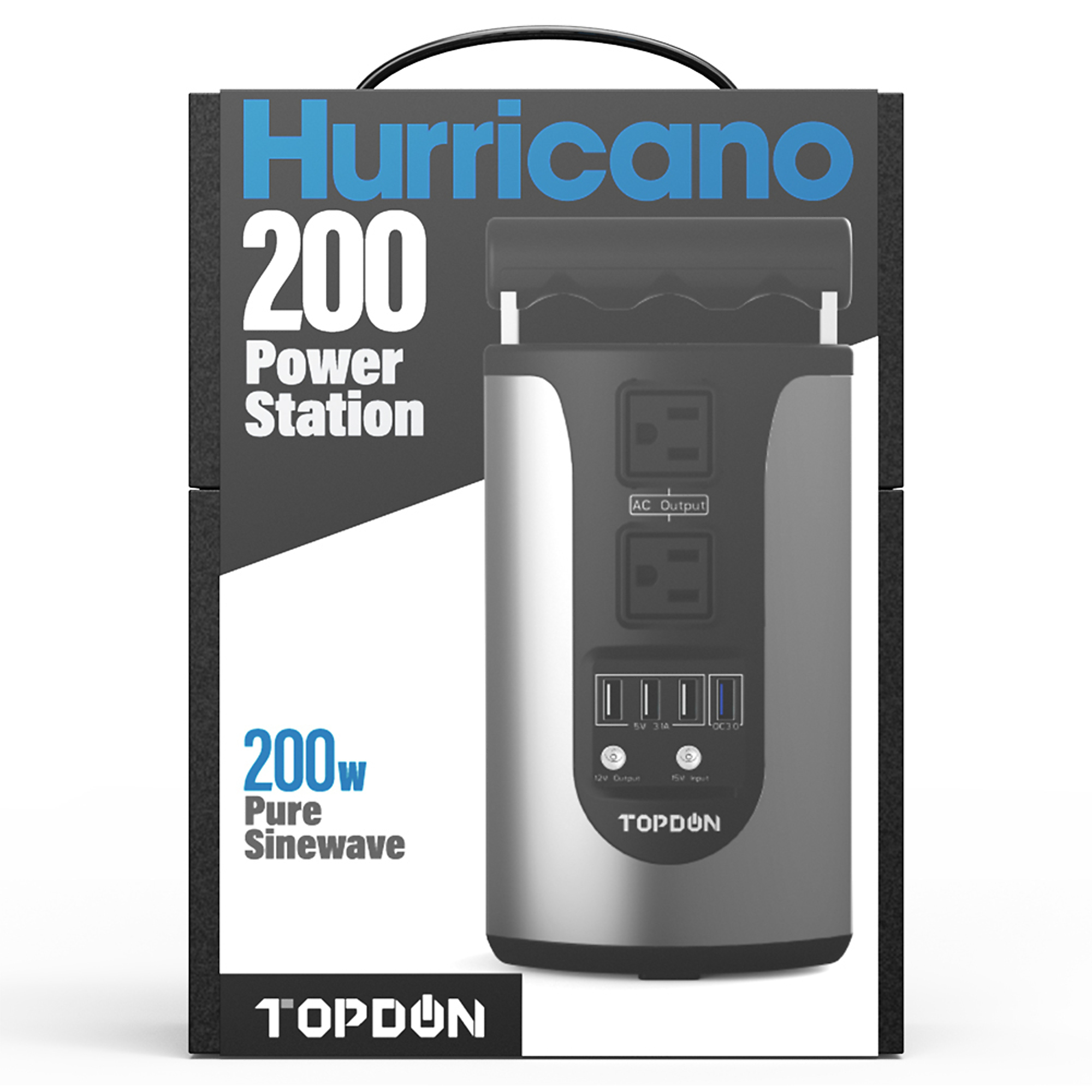 ポータブル電源 185Mh TOPDON H200