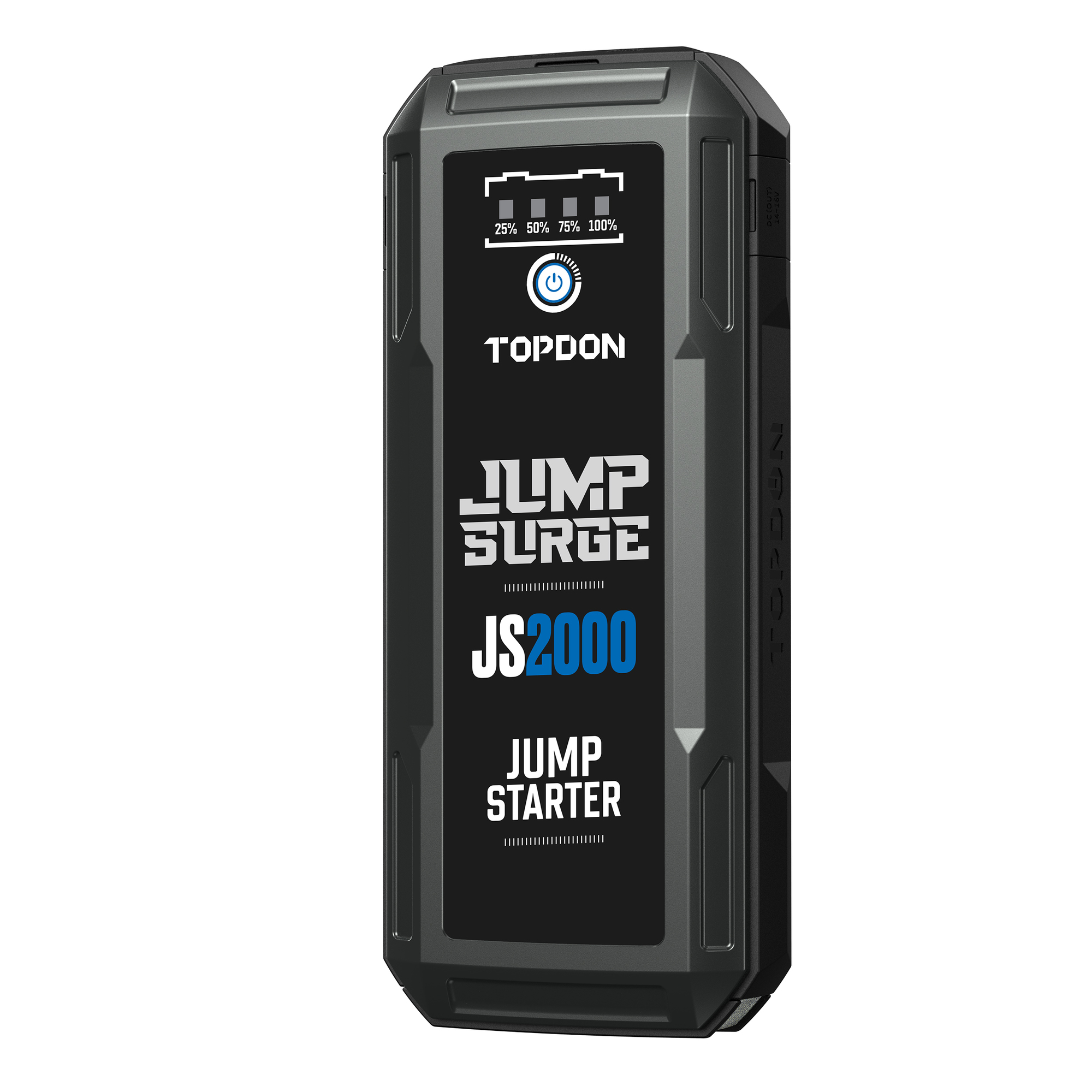 TOPDON, 2000 AmpBattery Jumpstarter, PW Bank,LEDlight, Amps 2000 Volts