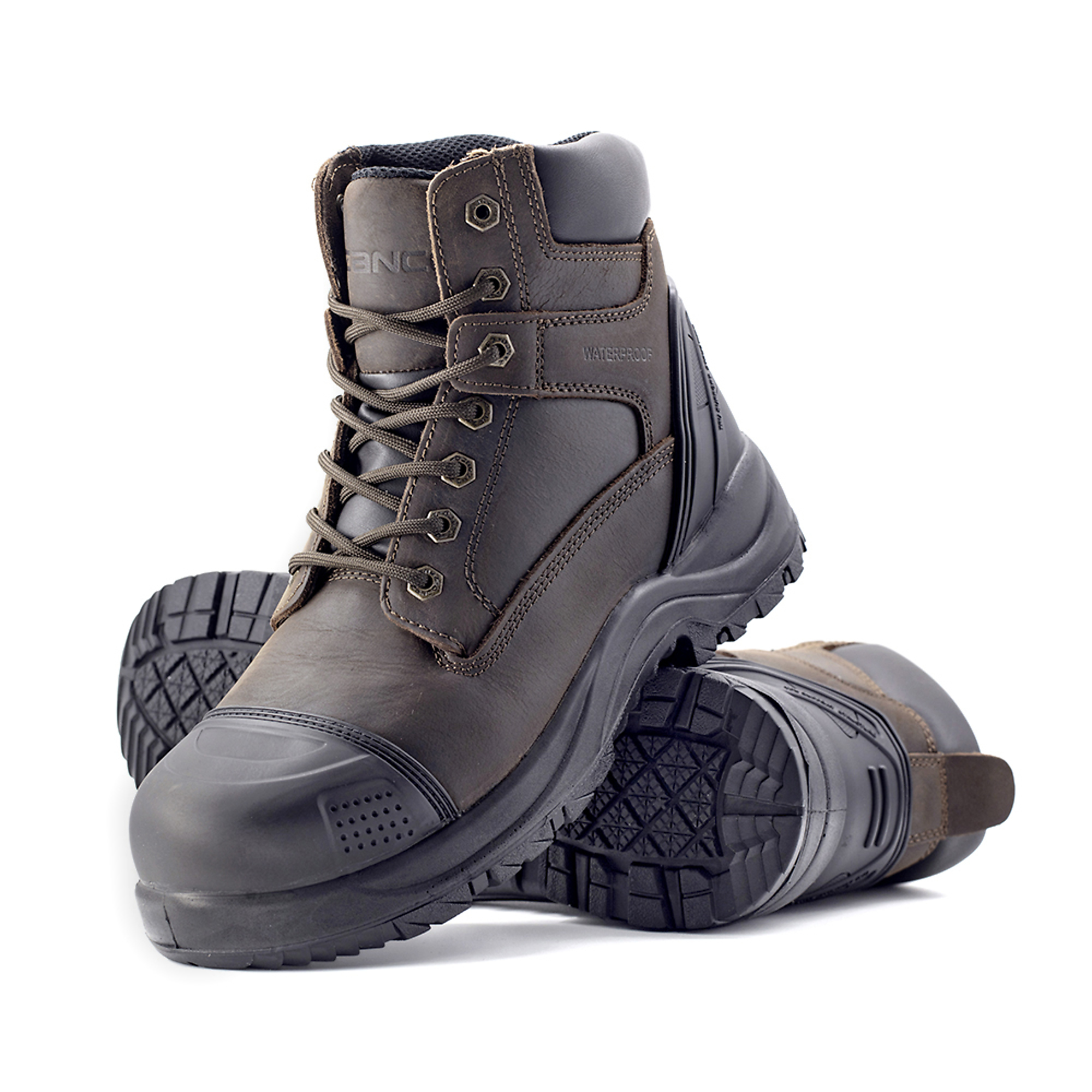 Zanco, Men's Waterproof,Comp toe,EH,Safety boots, Size 8 1/2