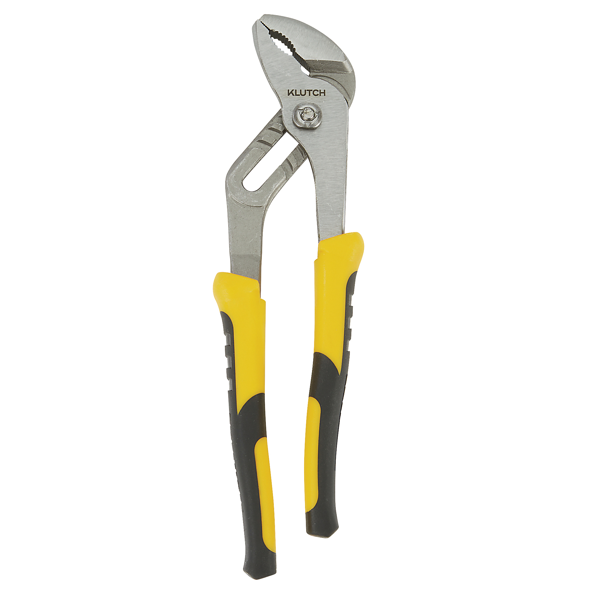 Klutch 10in. Groove Joint Pliers, 1.25in. Jaw Capacity, Alloy Steel