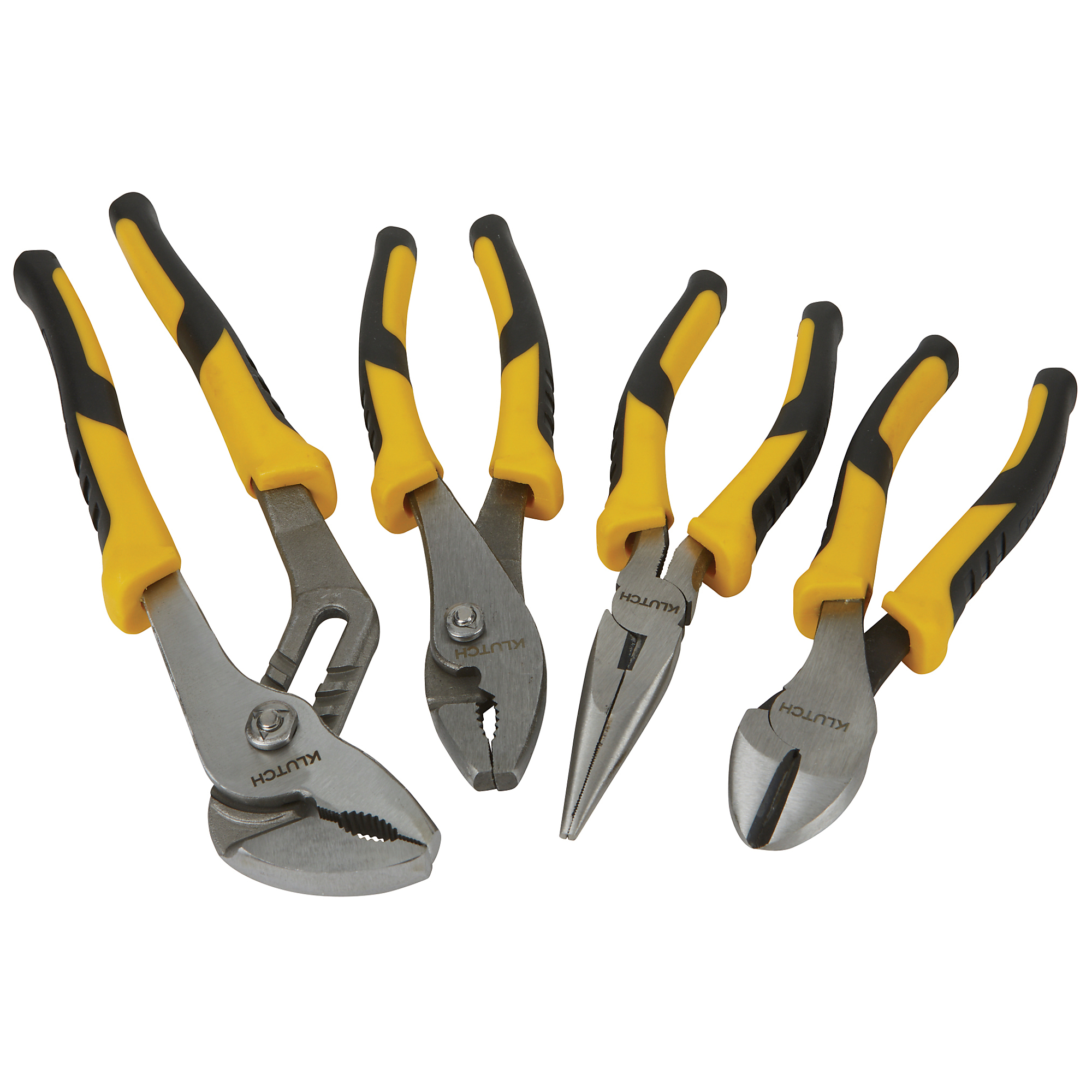 Klutch 4-Pc. Pliers Set