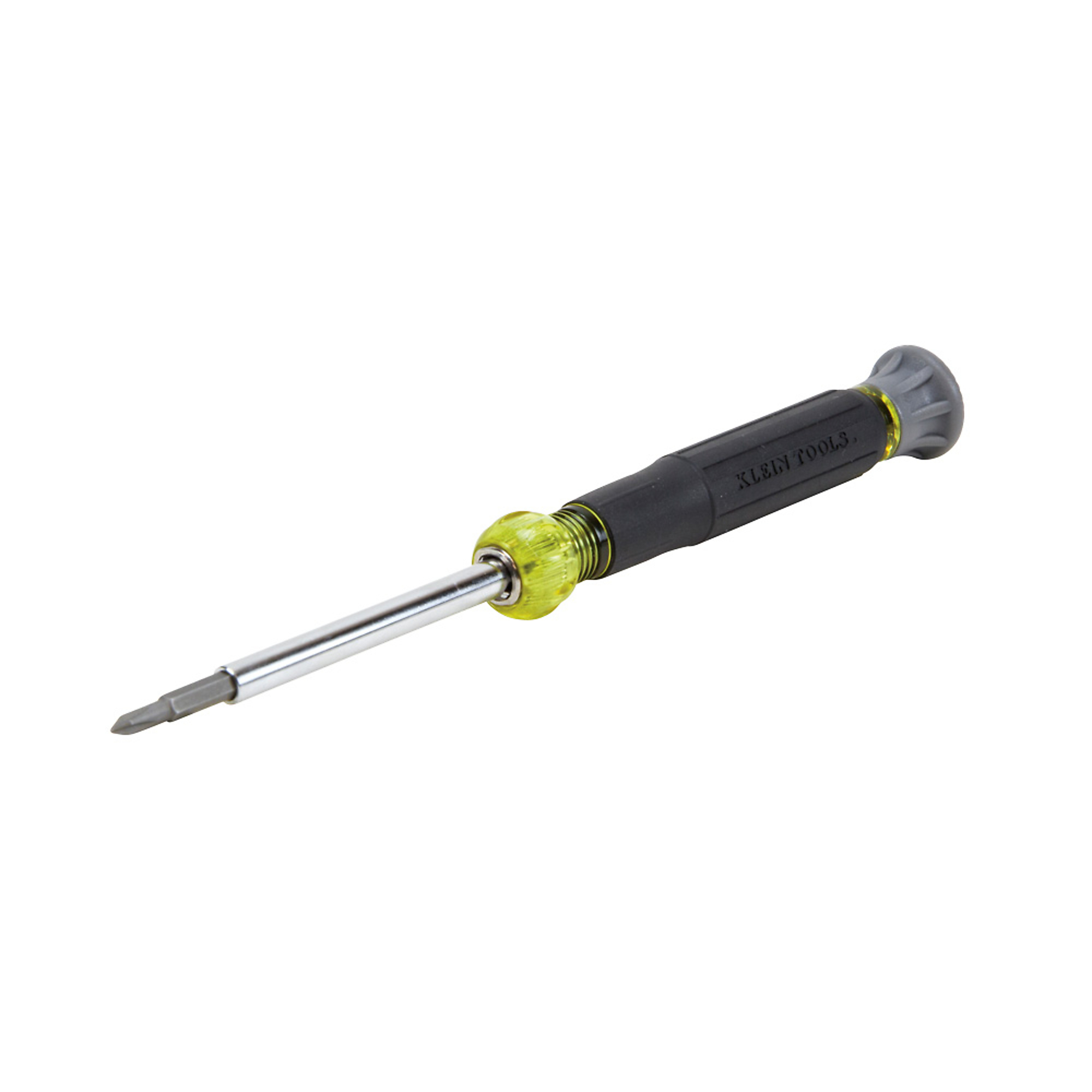 Klein Tools, Multi-Bit Electronics Screwdriver, 4in.-1 Ph, Model# 32581