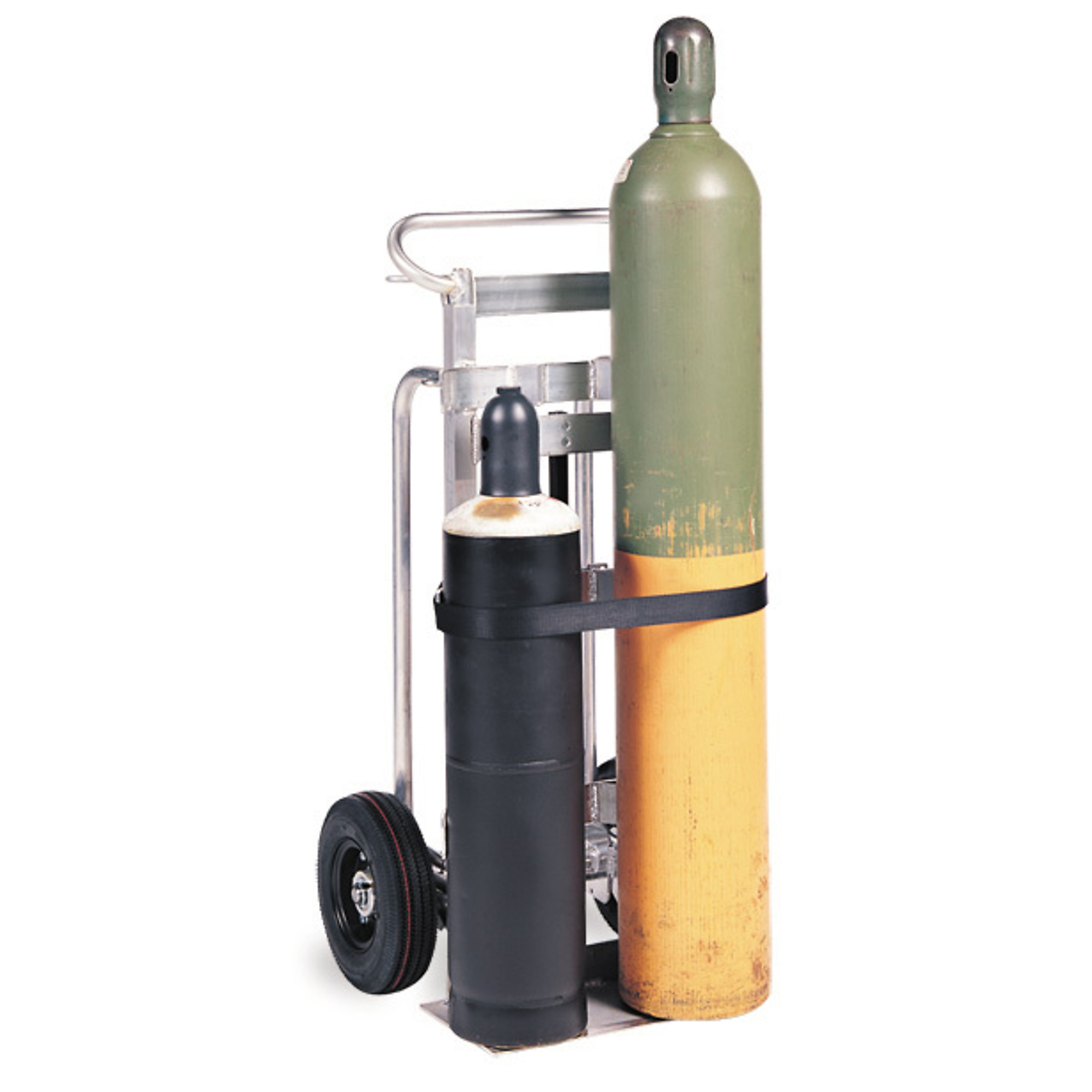 Valley Craft, Double Cylinder Hand Truck, Weight Capacity 600 lb, Tire Diameter 12 in, Model# F86070A9