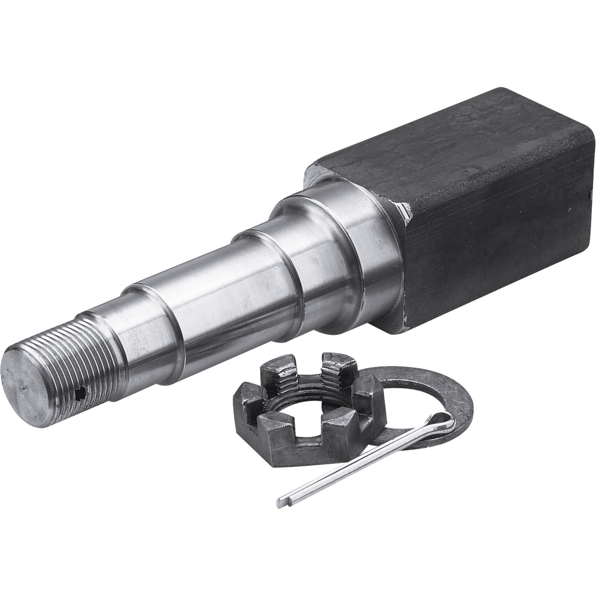 Ultra-Tow Axle Spindle — 1 3/4in. Square, 8in. Long, Single