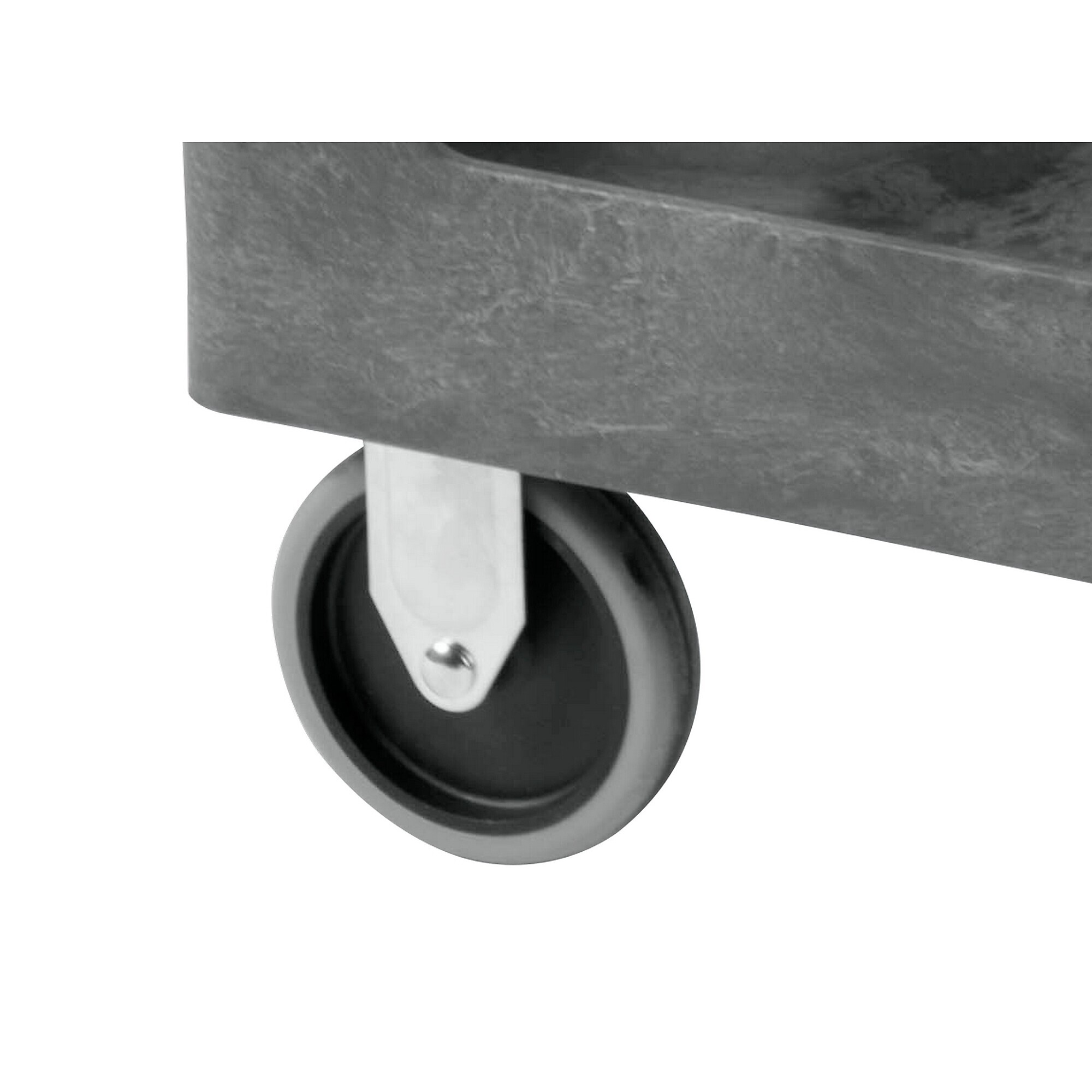 JET, Resin Utility Cart, Total Capacity 1500 lb, Shelves (qty.) 2