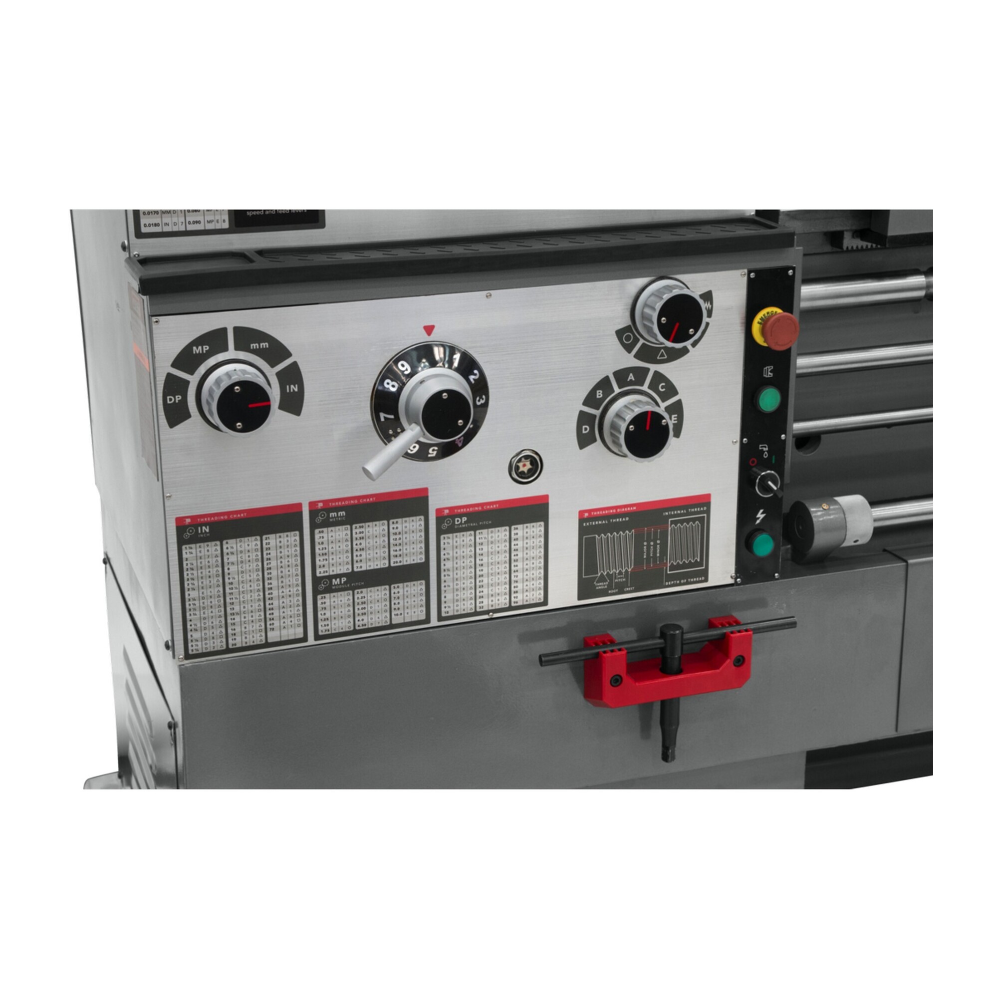 とっとページ JET ZX Large Spindle Bore Metal Lathe, 16in. x 40in., Model# GH