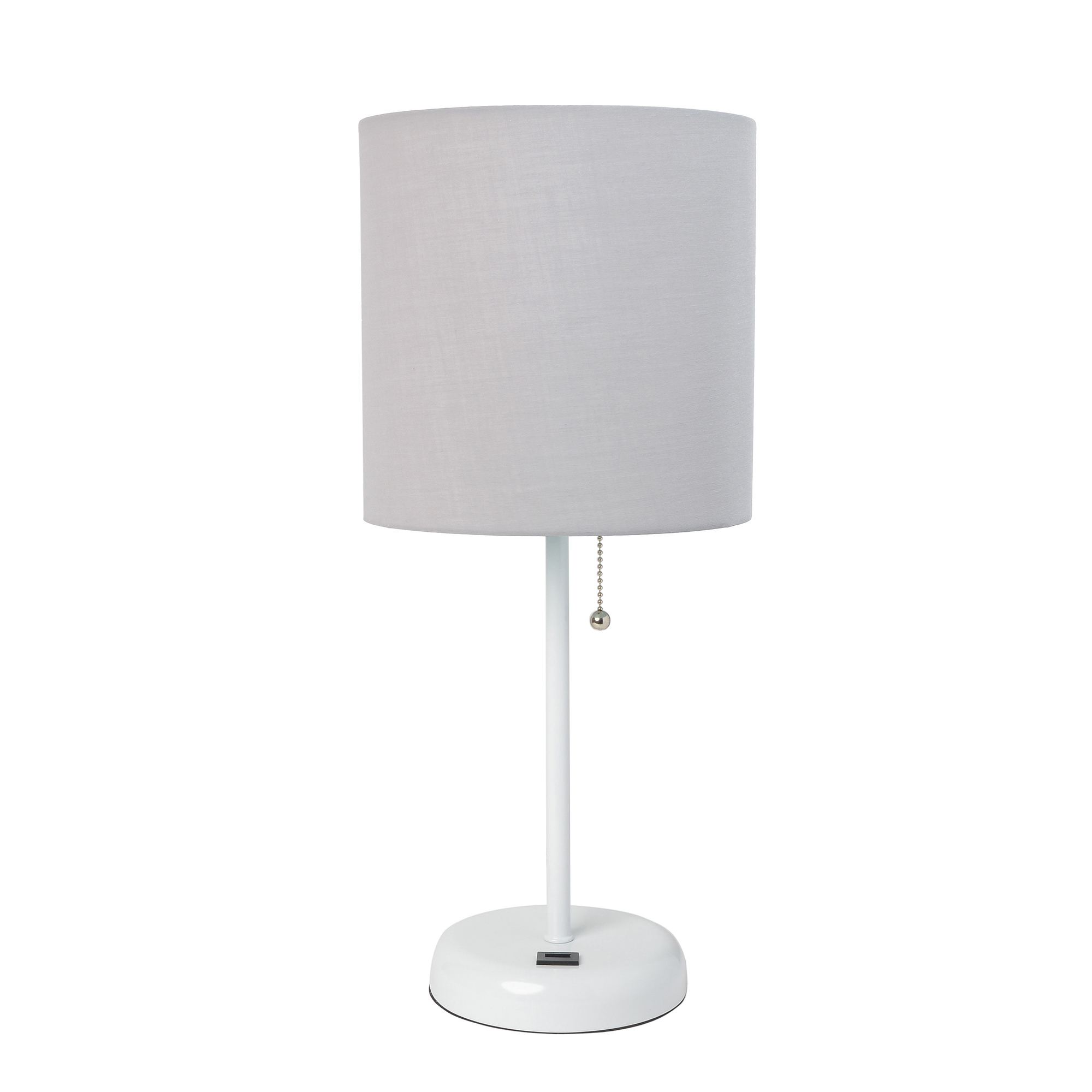 LED Floor Lamp with USB and Tablet Stand