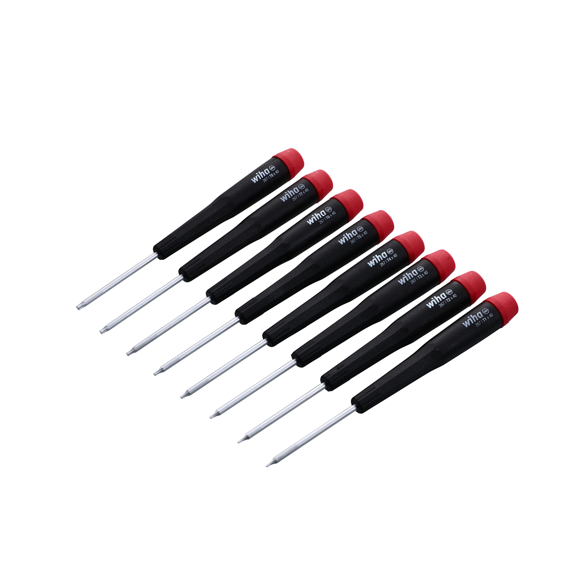 Wiha, 8PC Precision Torx Screwdriver Set, Drive Type Combination, Model# 26791