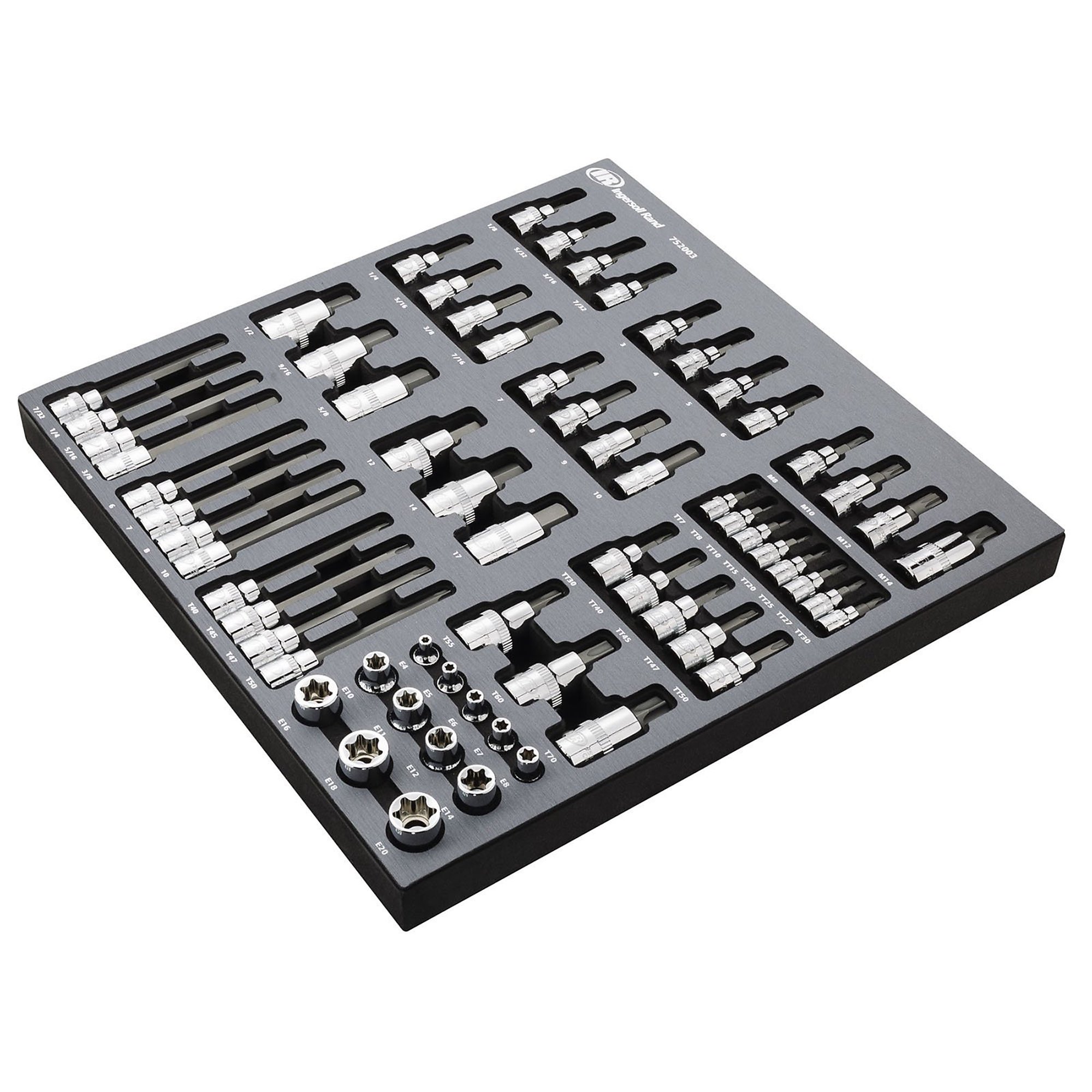 Ingersoll Rand, 66 Piece Master Torx and Specialty Bit Socket Set