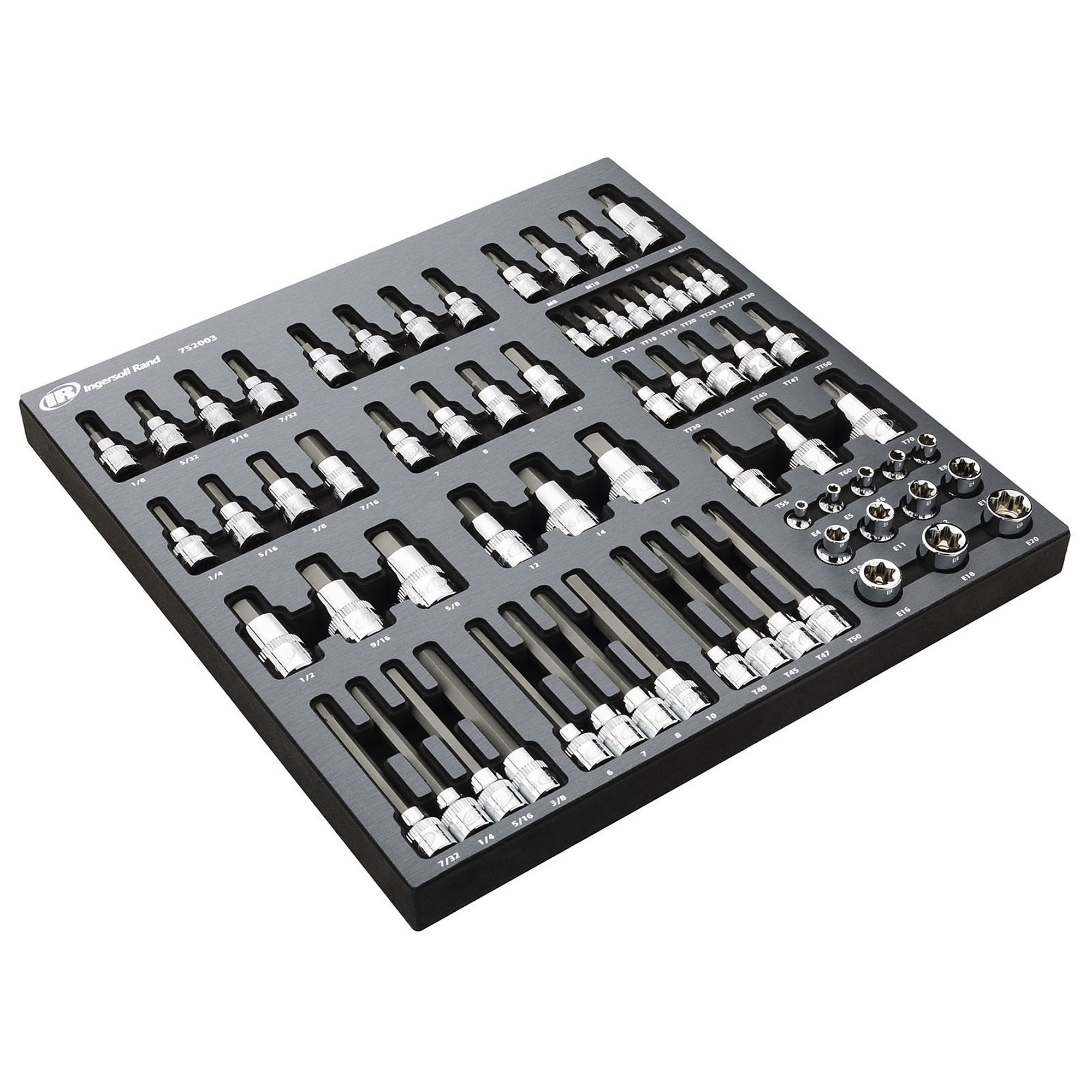 Ingersoll Rand, 66 Piece Master Torx and Specialty Bit Socket Set