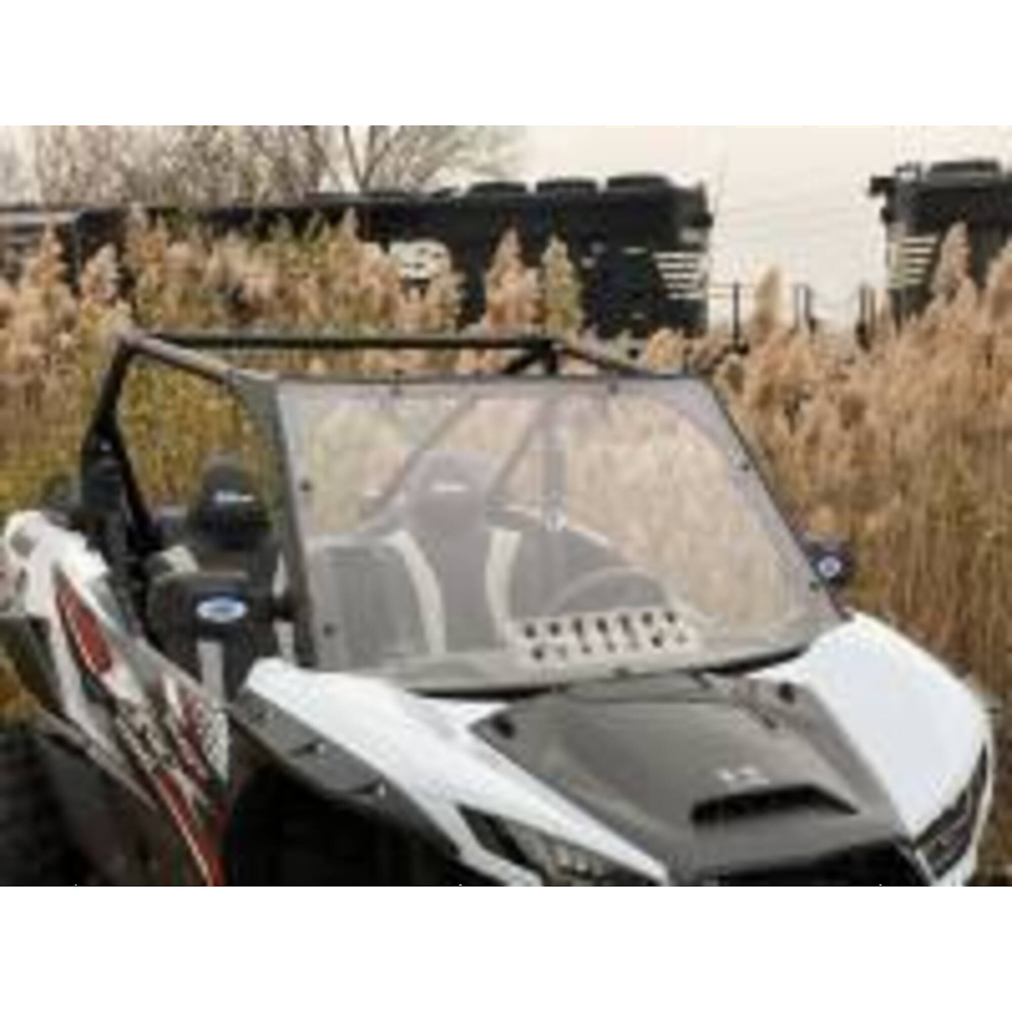 Extreme Metal Products, Kawasaki KRX 1000 Windshield, Model# 14020