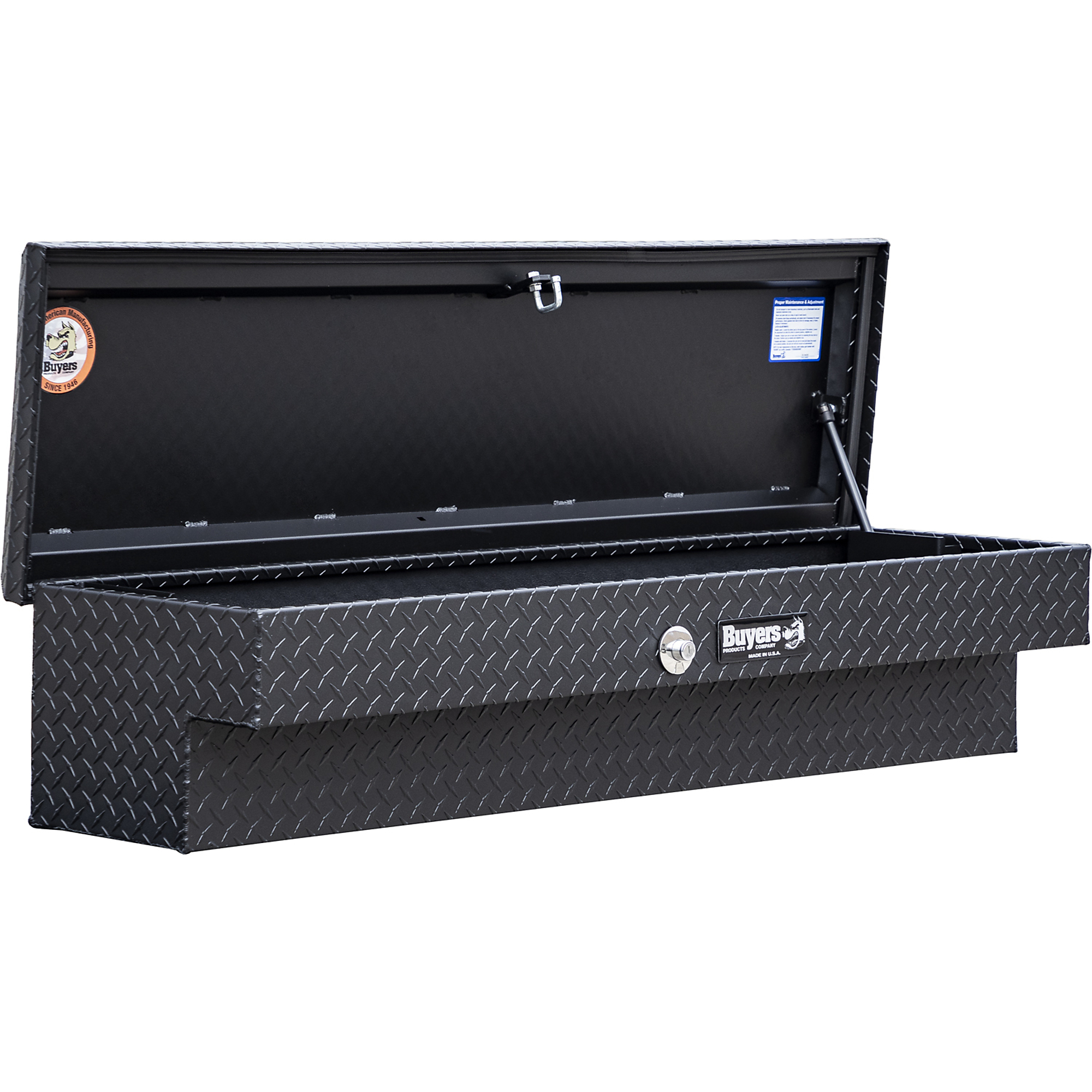 Weather Guard Super-Side Side-Mount Truck Tool Box, Aluminum