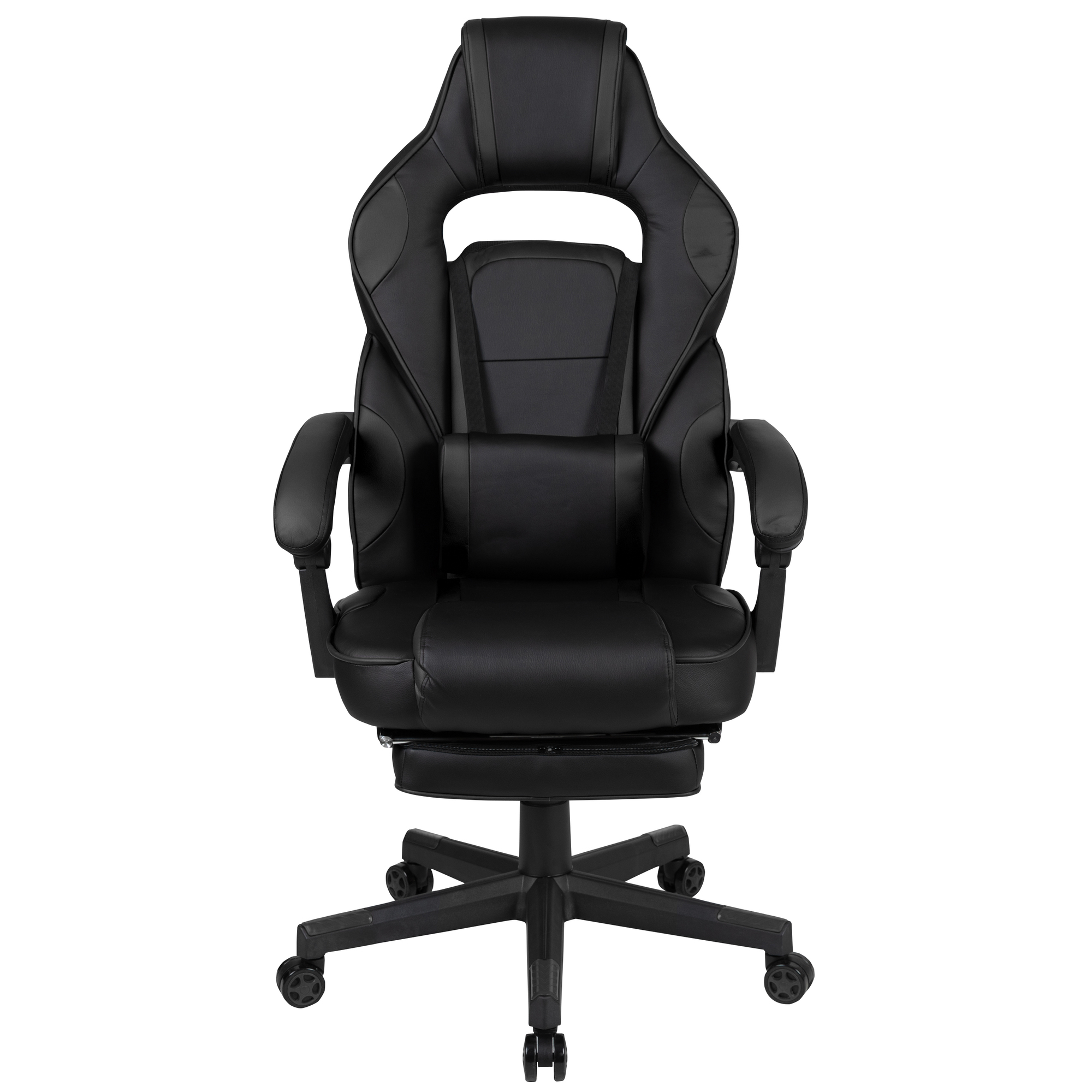 Flash Furniture, Black Reclining Gaming Chair with Footrest, Primary ...