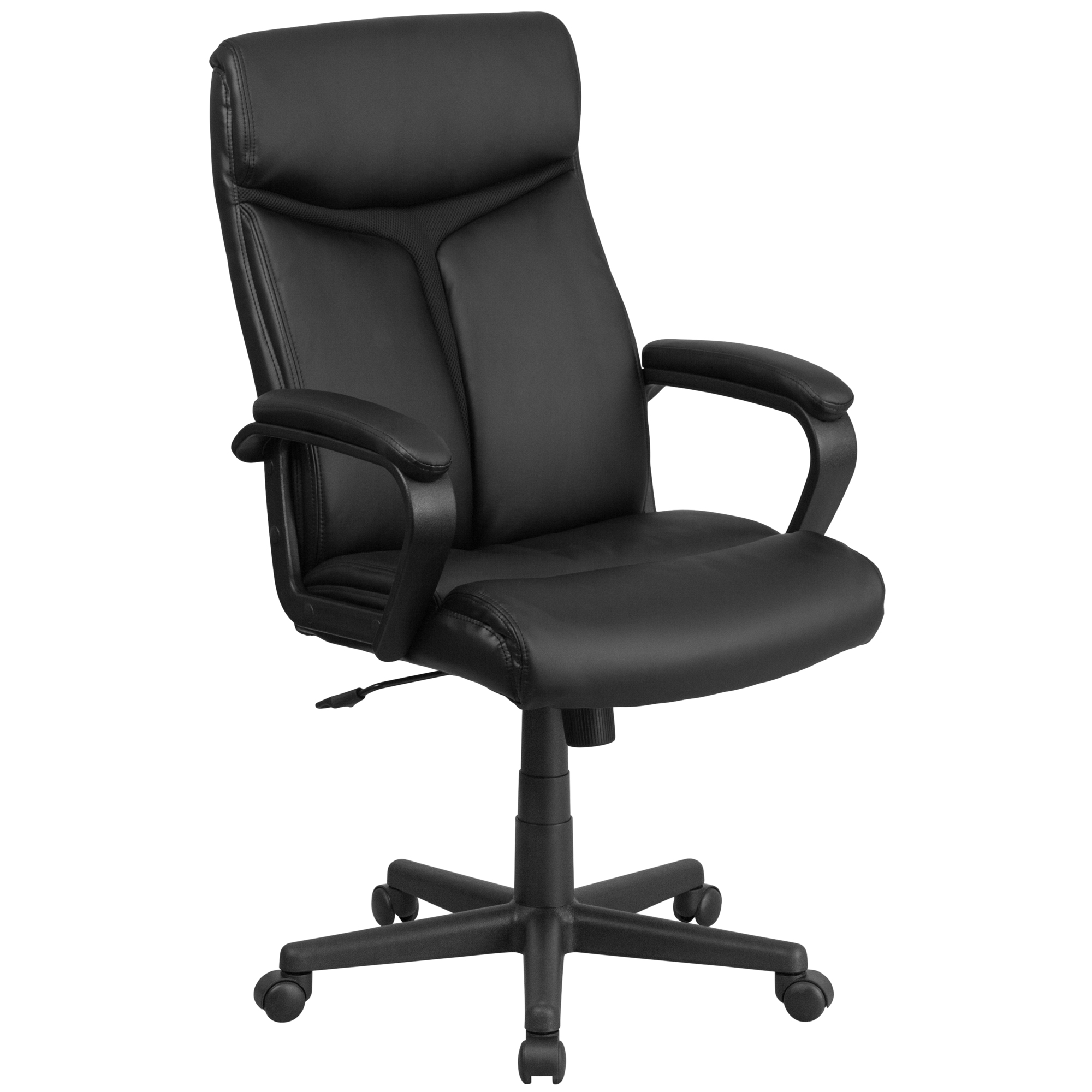 Flash Furniture, High Back Black LeatherSoft Swivel Office Chair, Included (qty.) 1 Model# GO21961