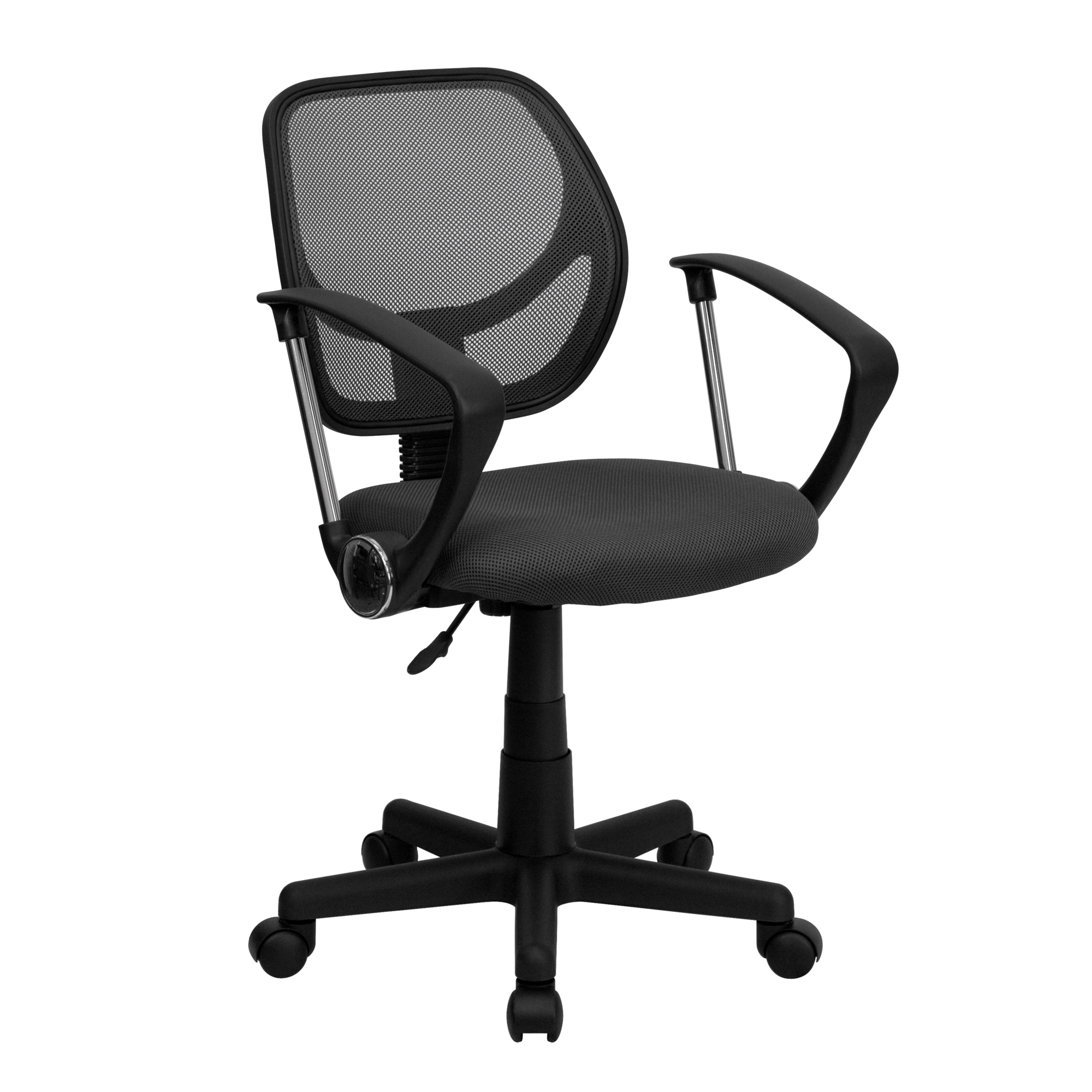 Down low swivel chair gray hot sale