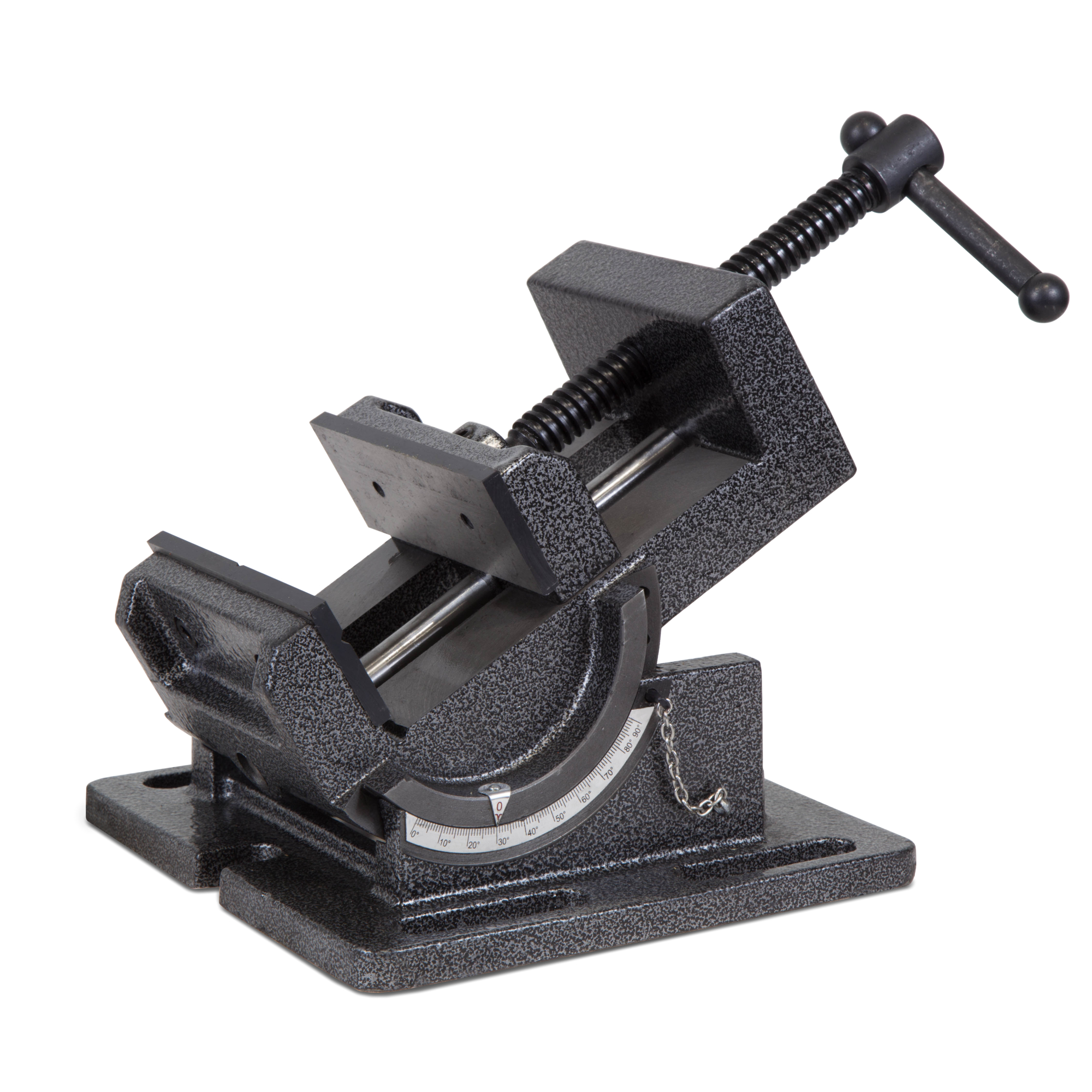 WEN Industrial Strength Tilting Angle Vise - 4.25in. Jaw Width, 4.25in. Jaw Capacity, Cast Iron, Model# TV434