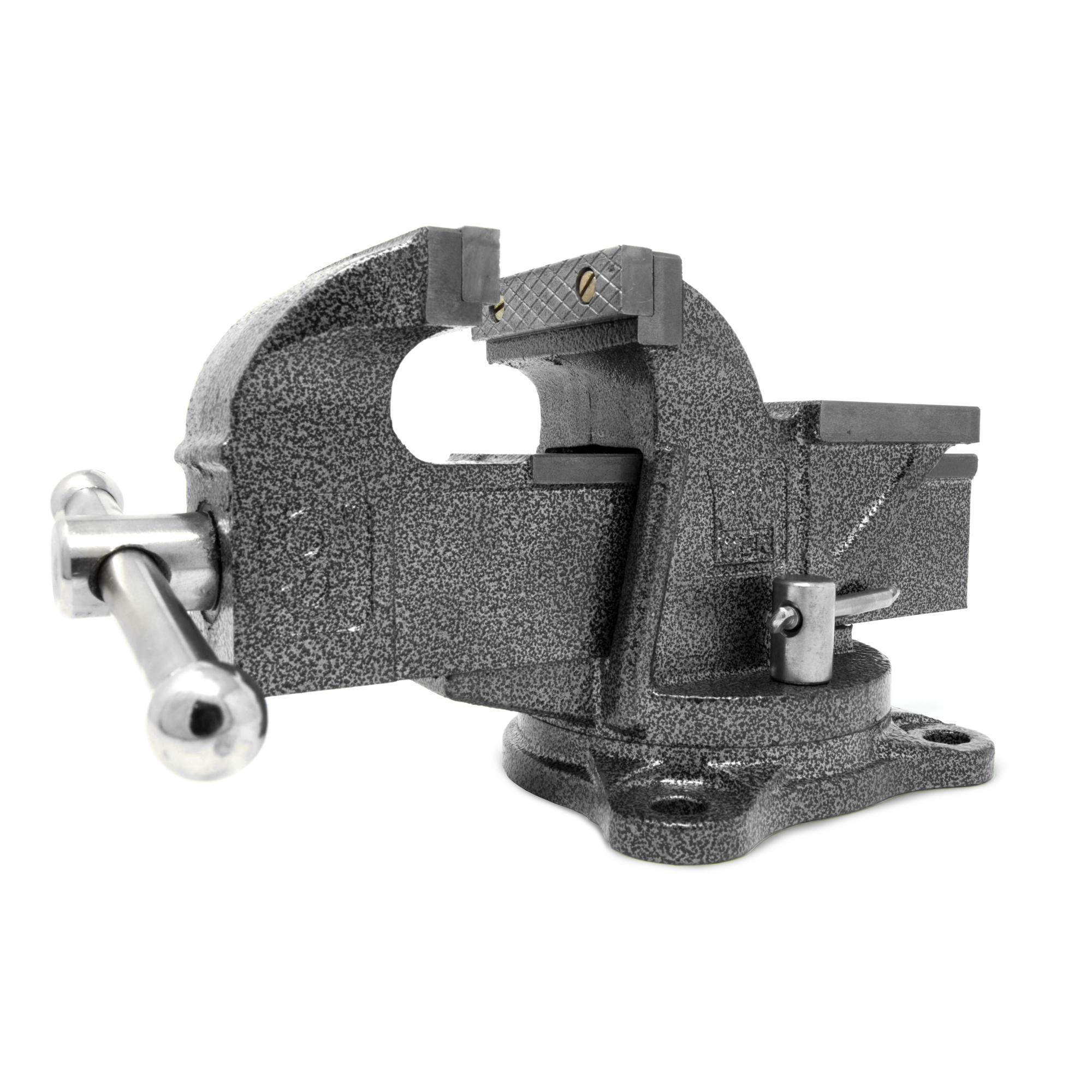 WEN Cast Iron Bench Vise with Swivel Base - 3in. Jaw Width, 3.25in. Jaw Capacity, 1850 Lb. Clamping Force, Model# BV453