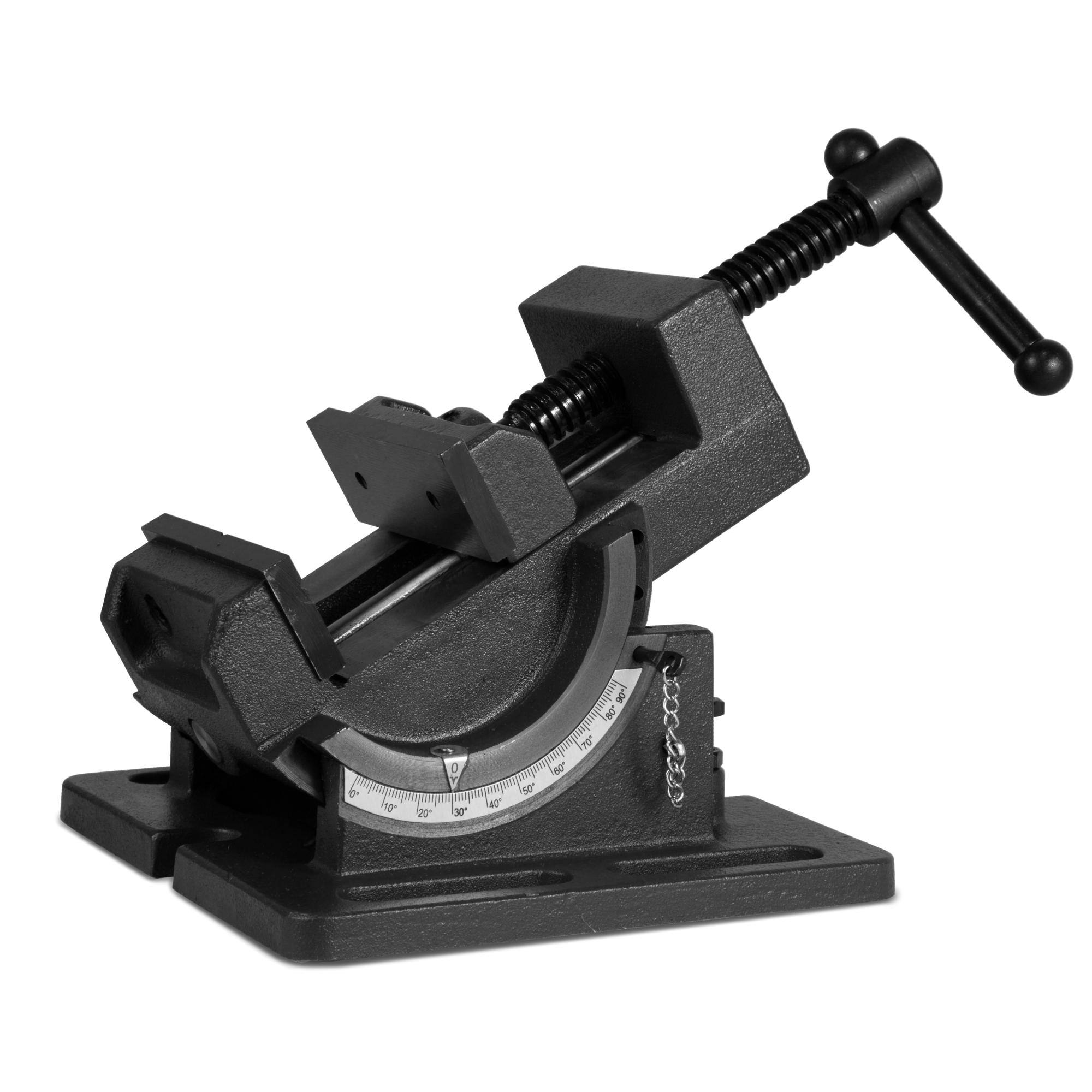 WEN Industrial Strength Tilting Angle Vise - 3.25in. Jaw Width, 3.25in. Jaw Capacity, Cast Iron, Model# TV433