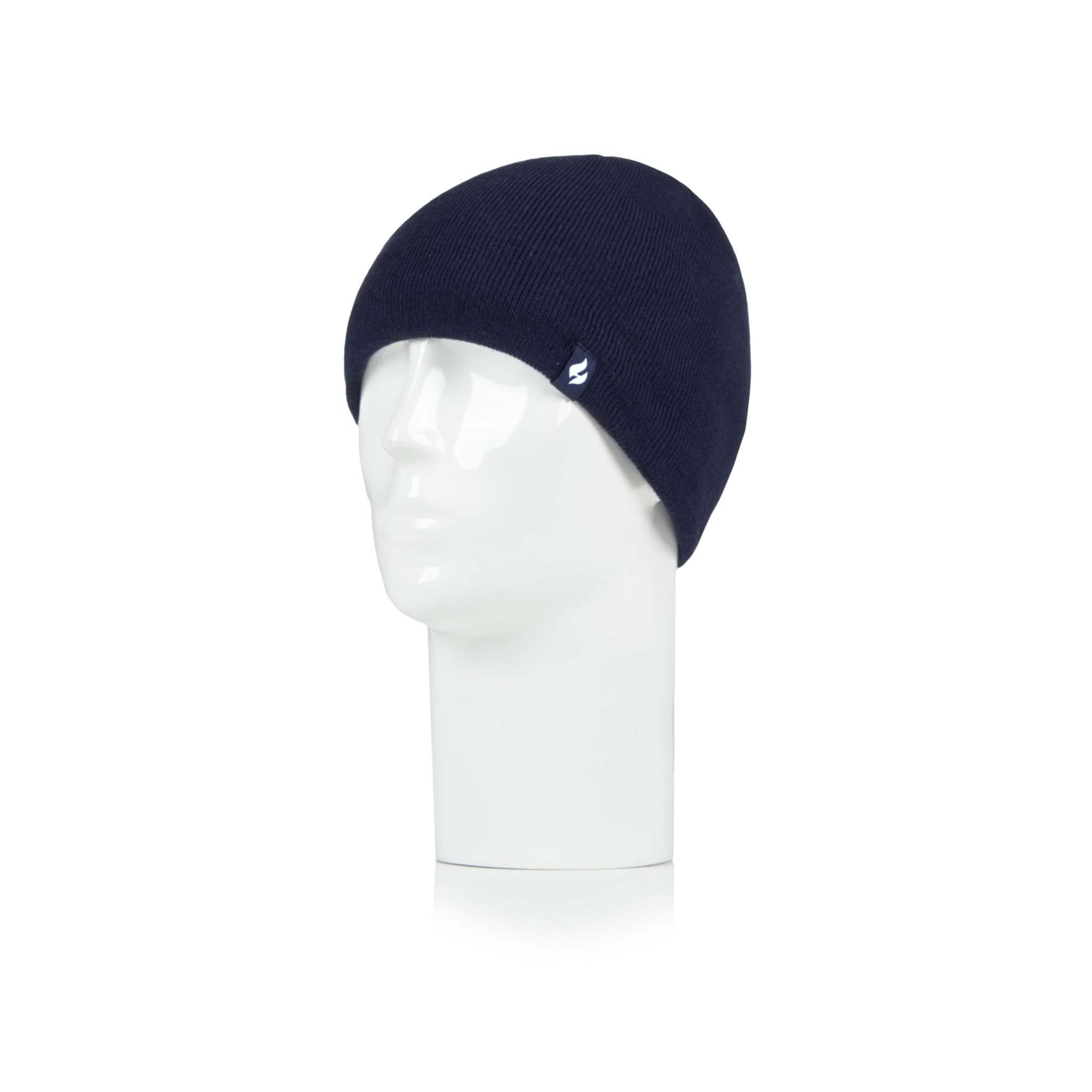 Heat Holders, Men's David Flat Knit Watch Cap Navy One Size, Size - Main Image
