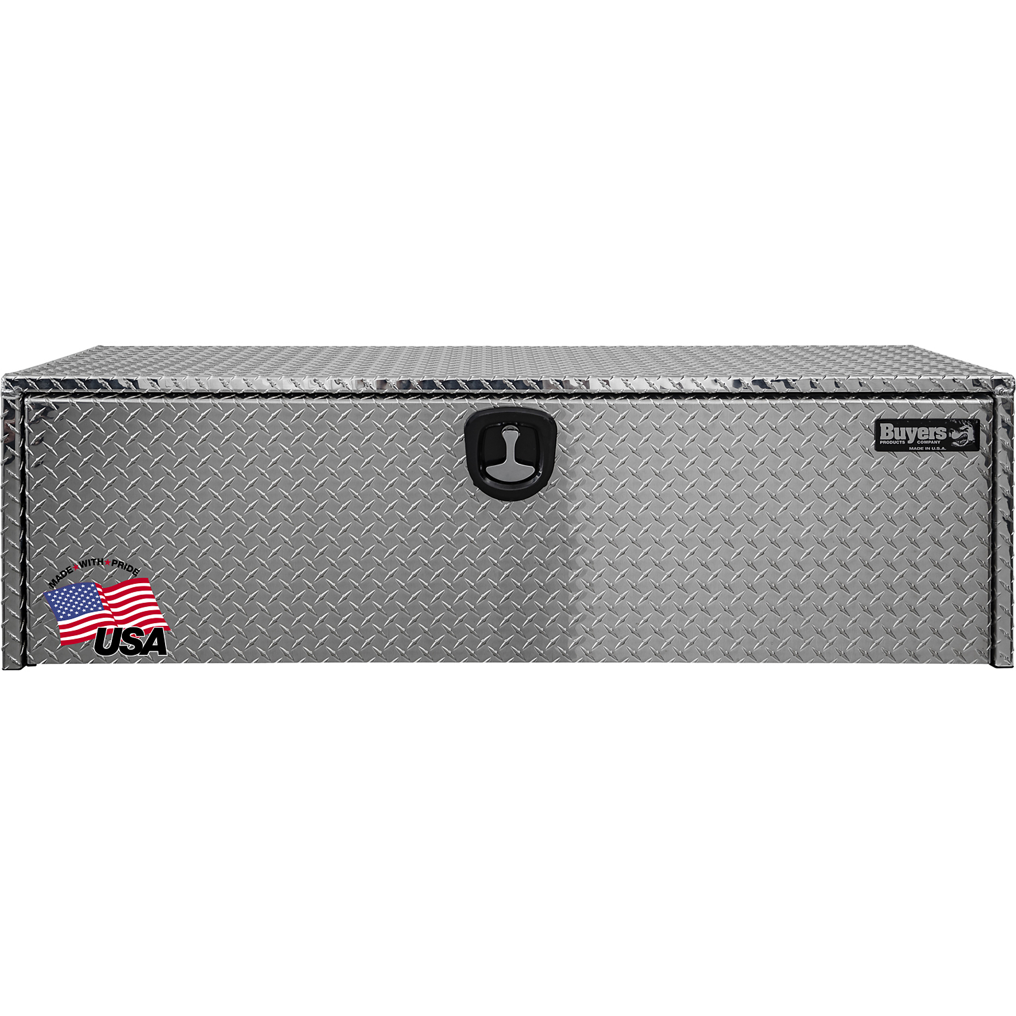 Buyers Products, 18x18x60 Diamond Tread Aluminum Underbody, Width 18 in, Material Aluminum, Color Finish Diamond Plate Silver, Model# 1735115