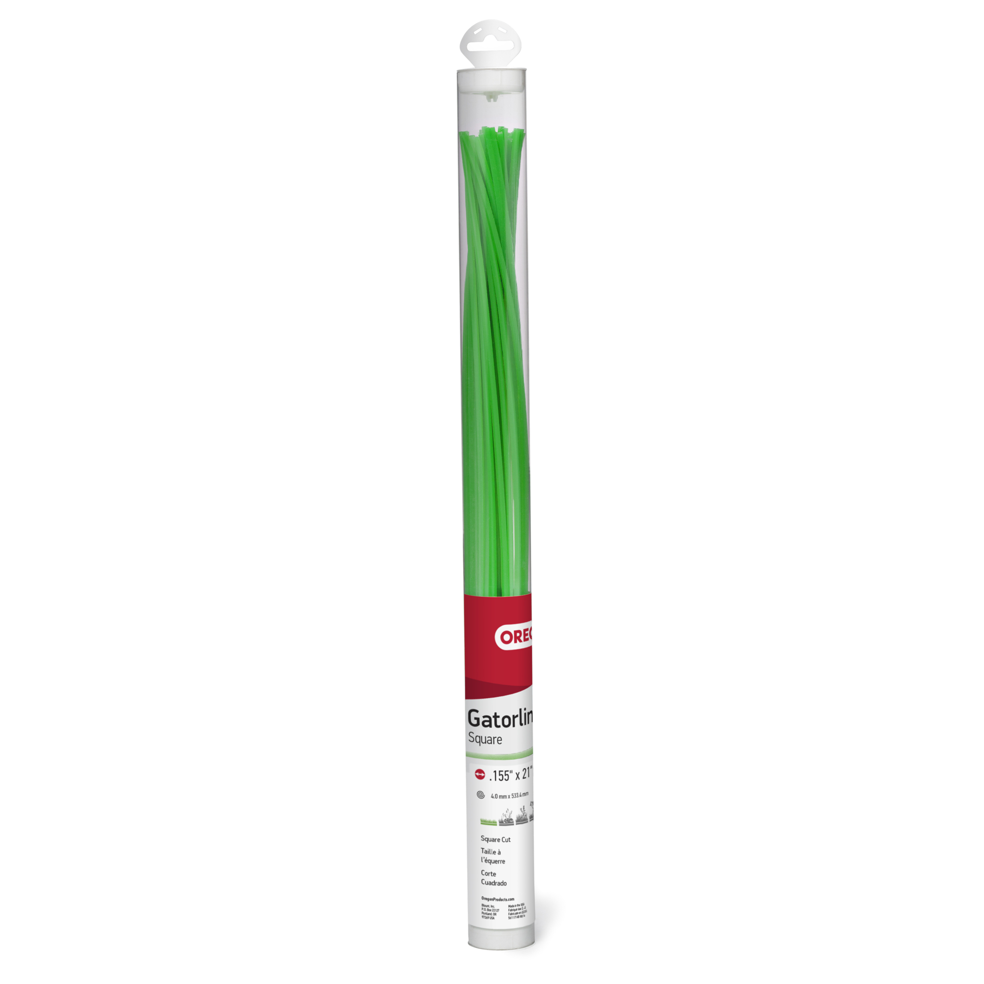 Oregon Gatorline Trimmer Line, Line Diameter 0.155 in, Line Length 21 in, Model# 19-003B