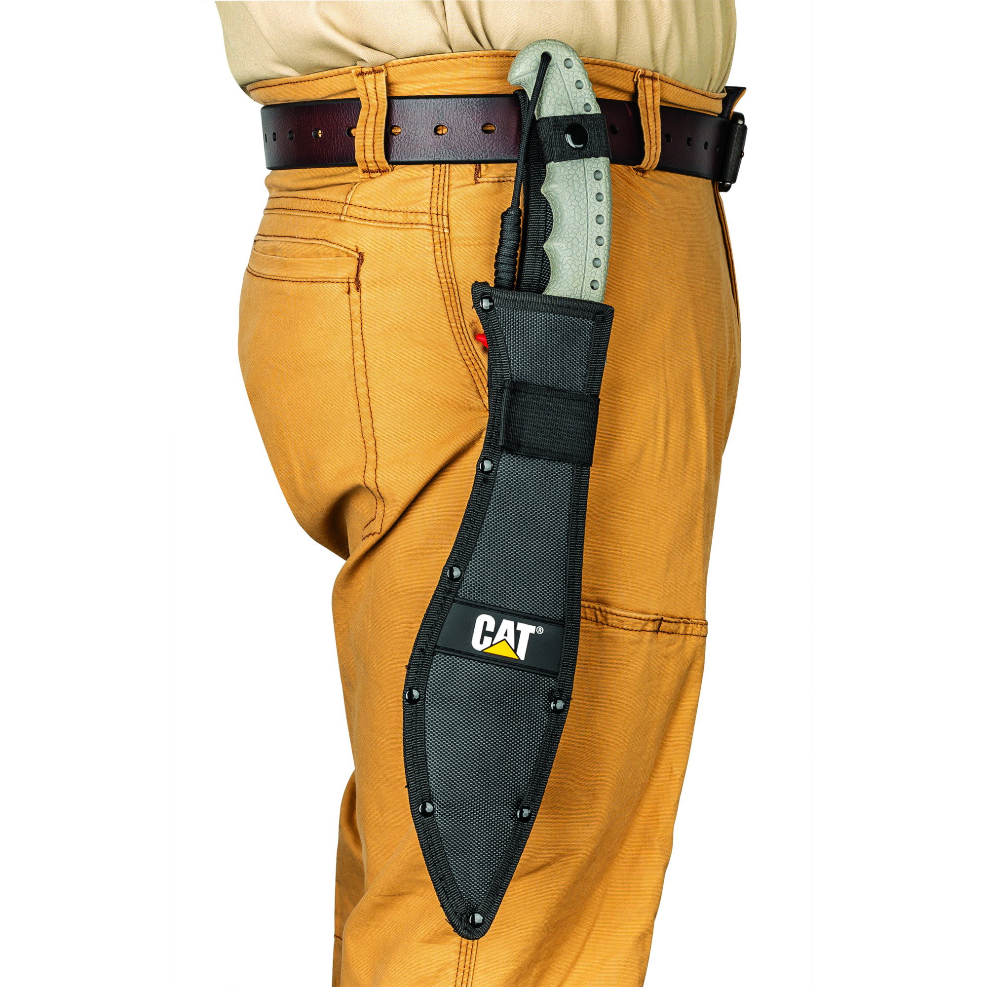 Caterpillar, 19in. Machete with Shoulder Strap Sheath, Model 240395 Northern Tool