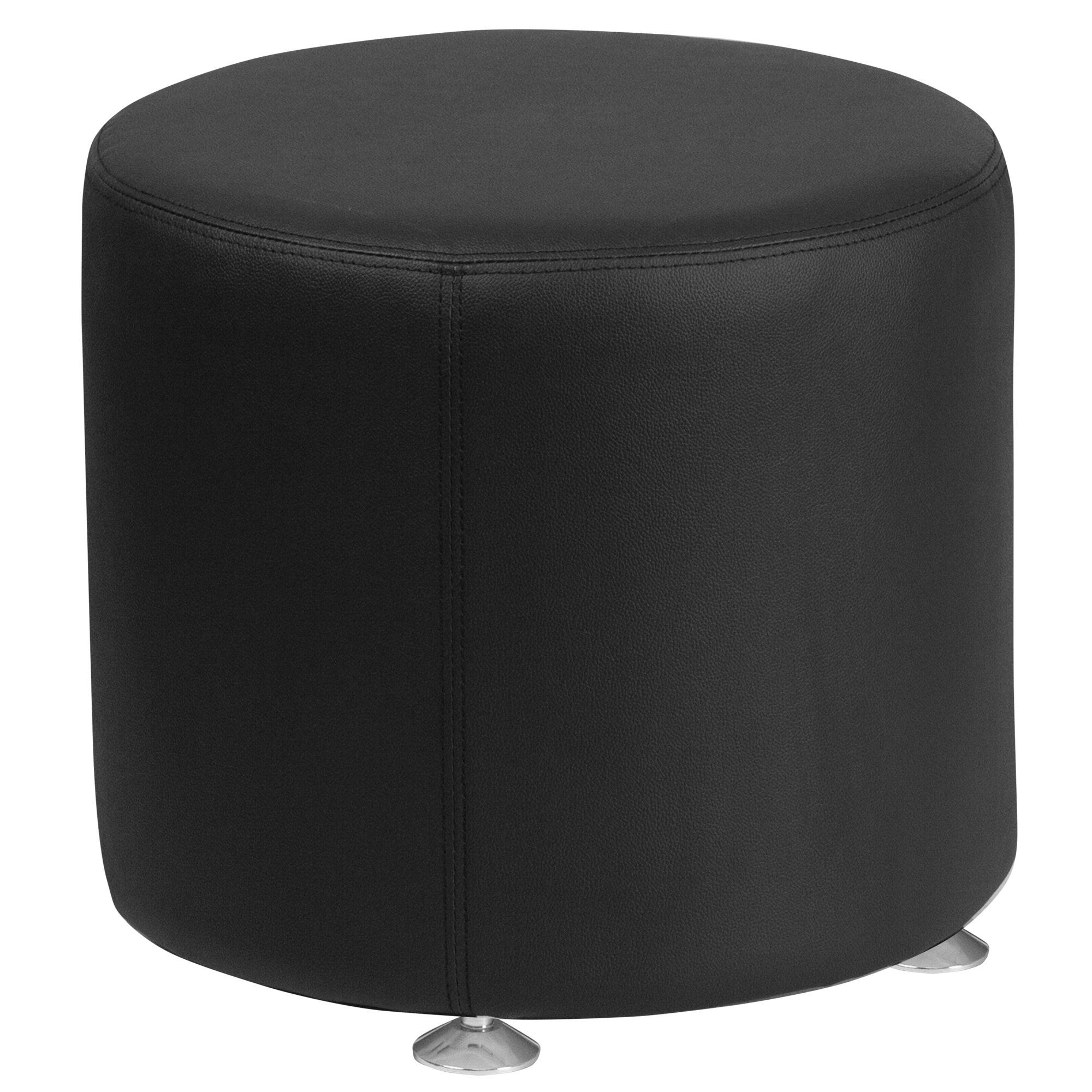 Flash Furniture, Black LeatherSoft 18in. Round Ottoman, Included (qty.) 1 Model# ZB803RD18BK