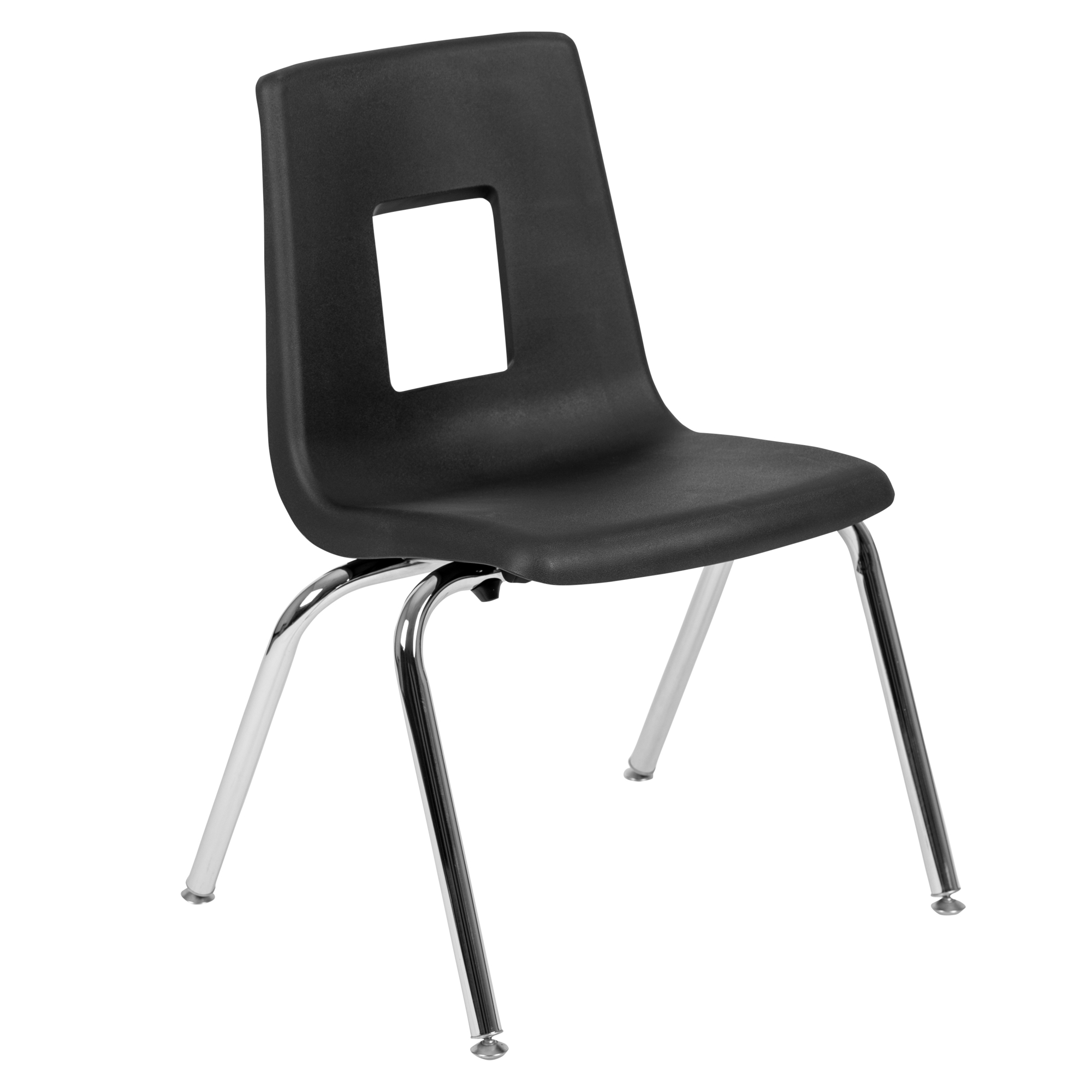 Flash Furniture, Black Student Stack Chair 16in. - Classroom Chair, Included (qty.) 1 Model# ADVSSC16BLK