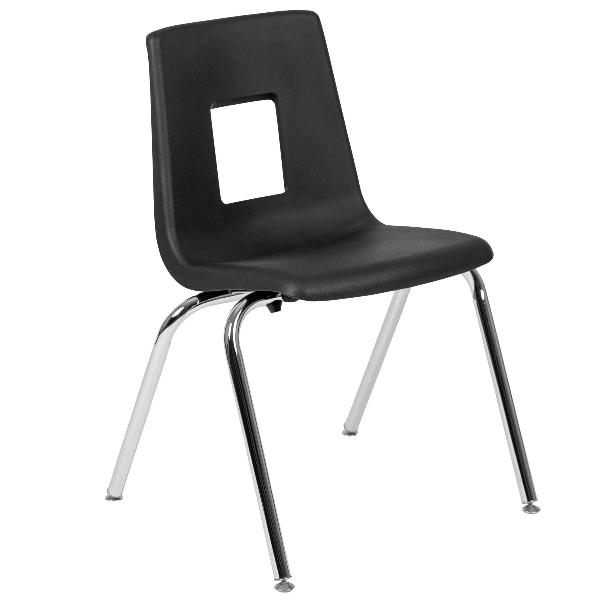 Flash Furniture, Black Student Stack Chair 18in. - Classroom Chair, Included (qty.) 1 Model# ADVSSC18BLK