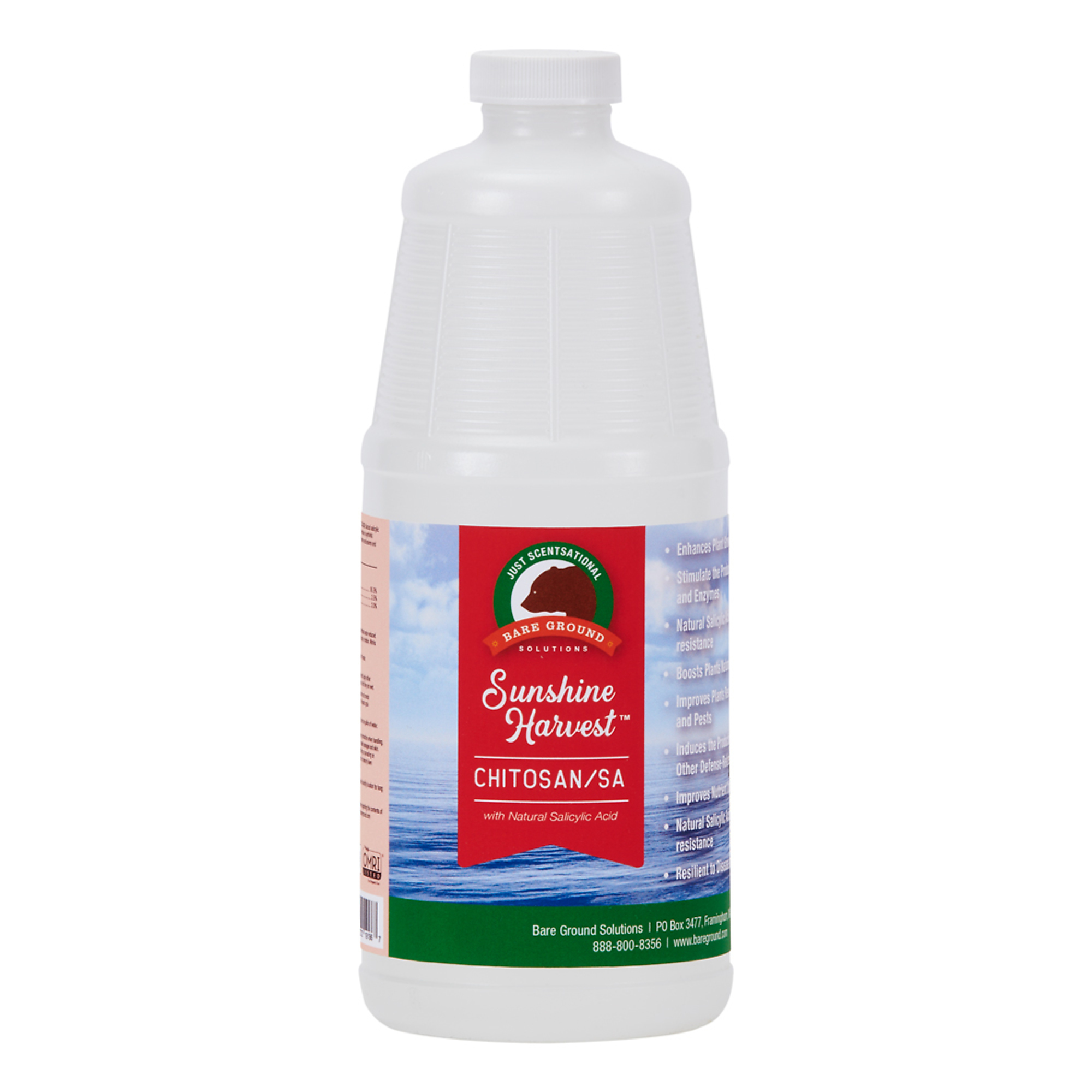 Just Scentsational, 32oz Chitosan with SA, Max. Coverage Area 32000 ft², Capacity 3 lb, Model# CSA-32Q
