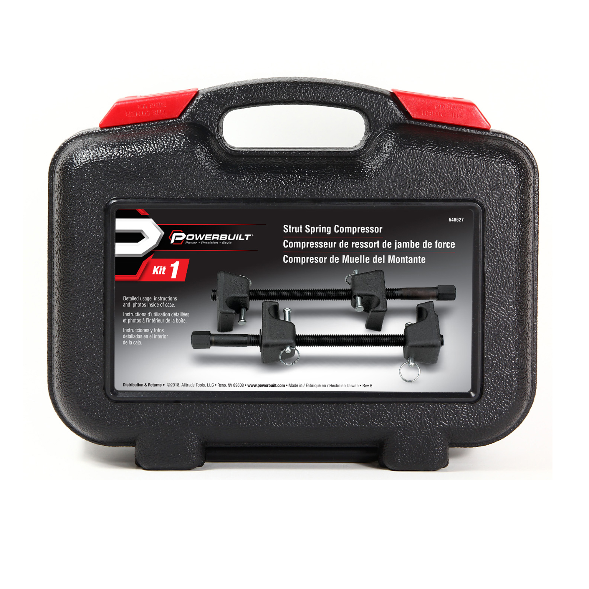 Powerbuilt, Strut Spring Compressor Kit, Model 648627 Northern Tool